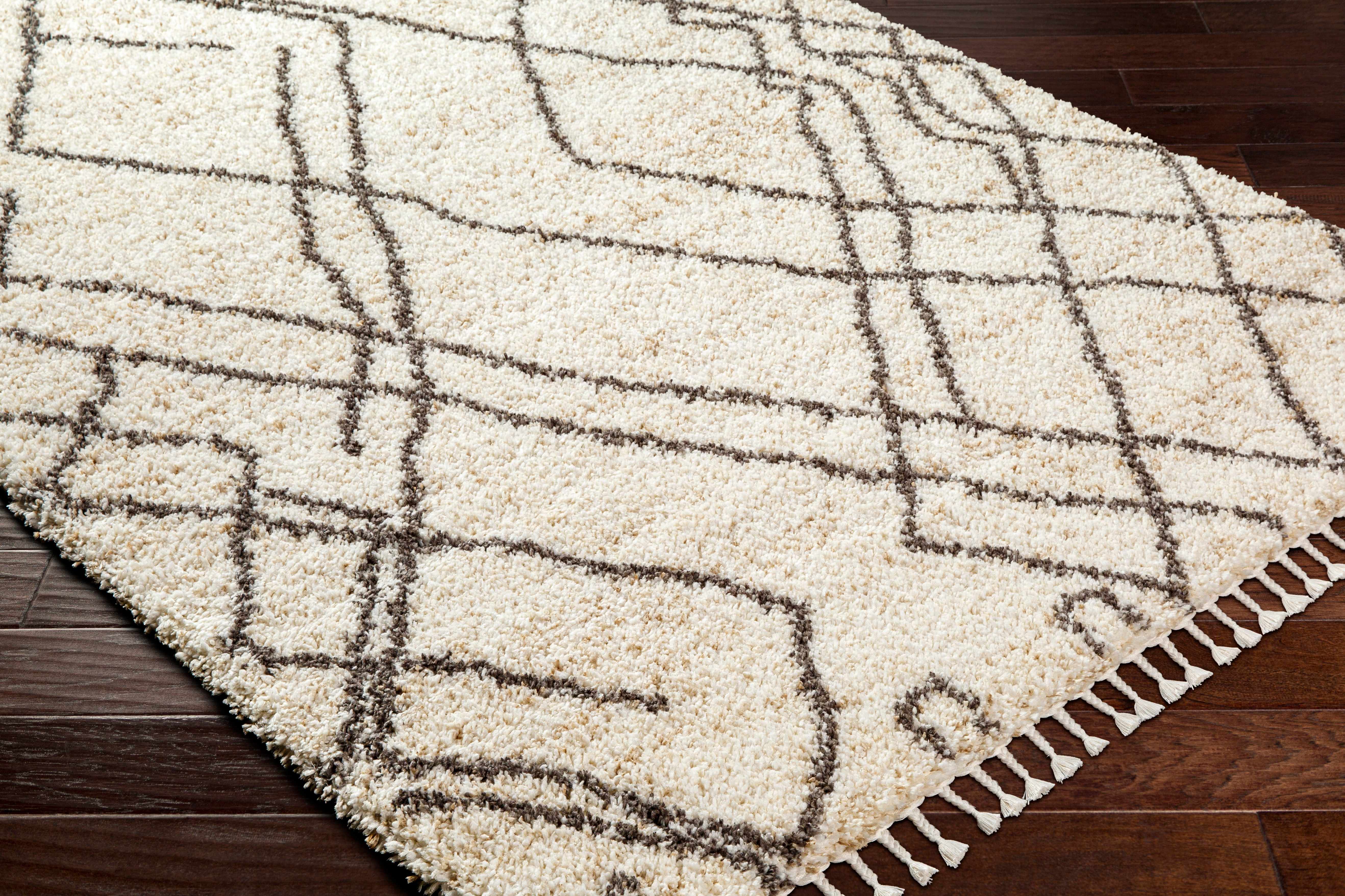Hersz Cream Area Rug - Clearance - Image 4