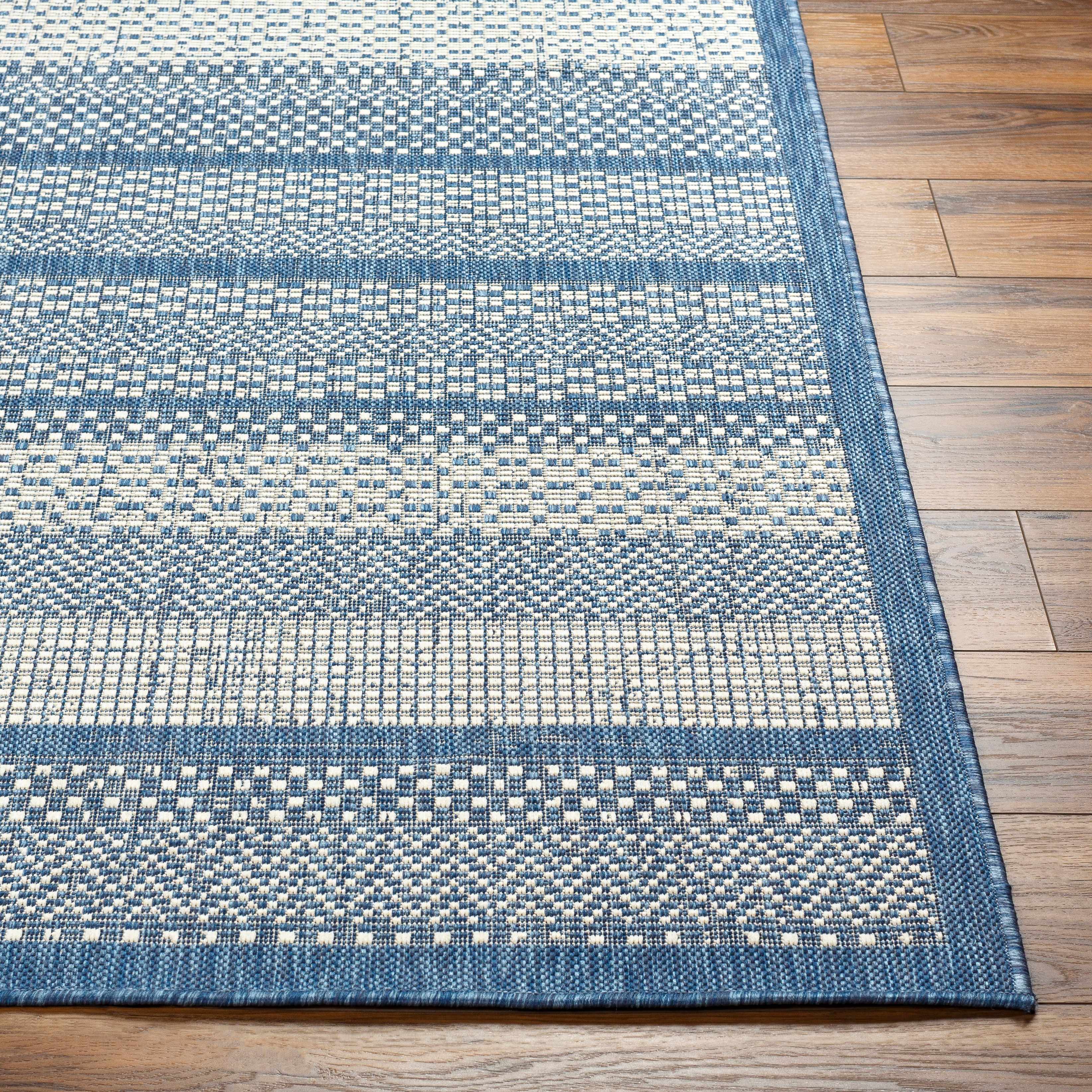 Hessa Blue Area Rug - Image 2
