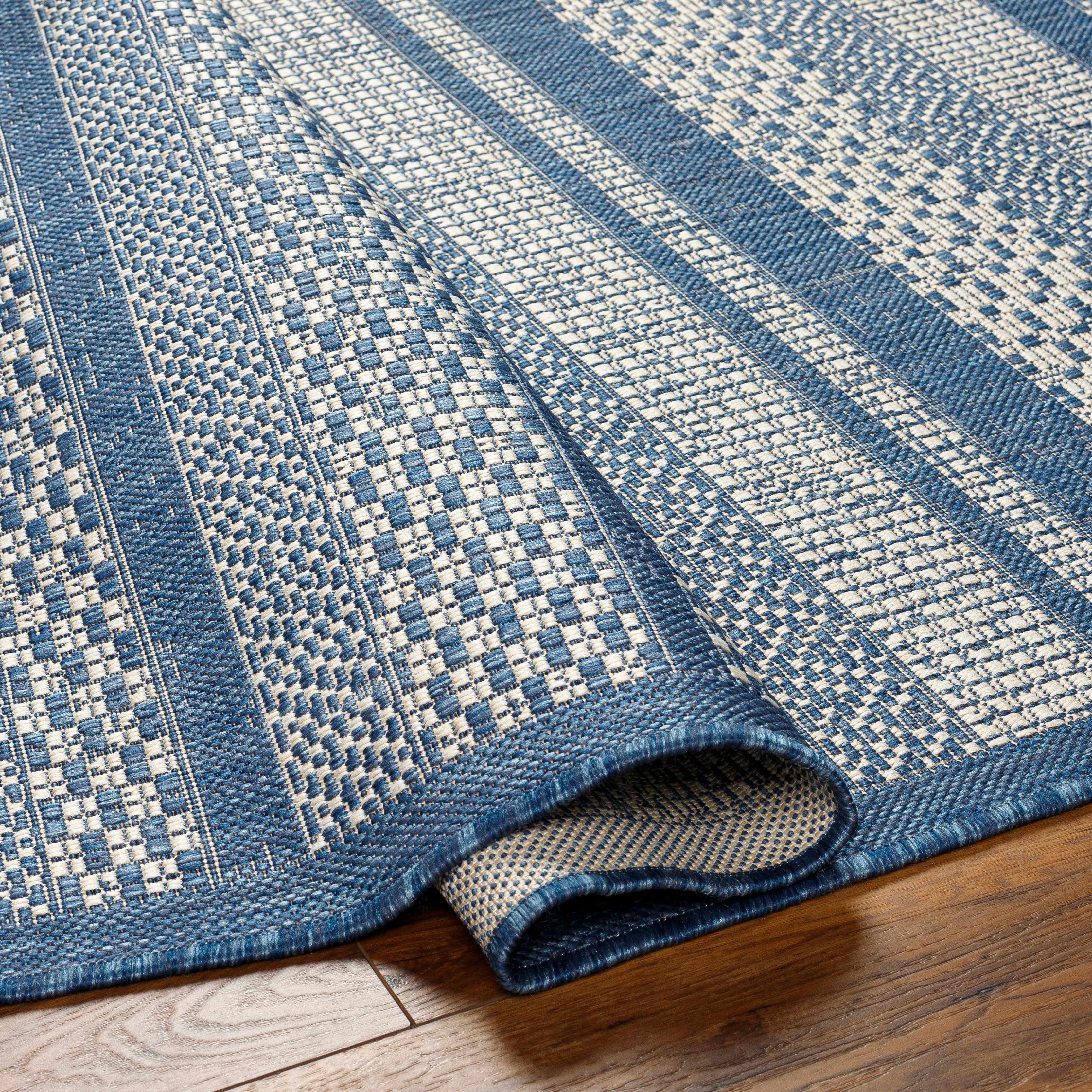 Hessa Blue Area Rug - Image 4