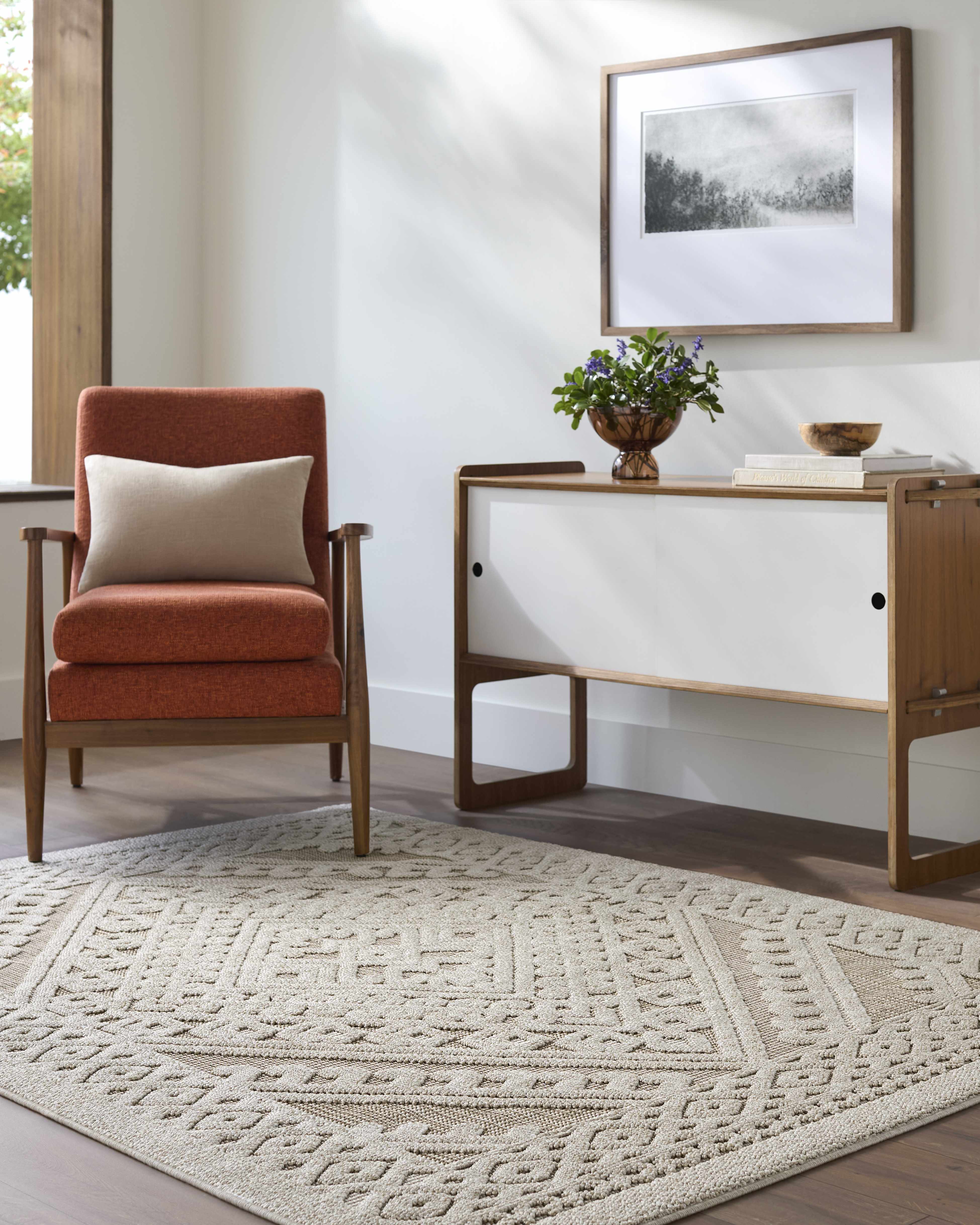 Hibah Bone Area Rug - Image 2