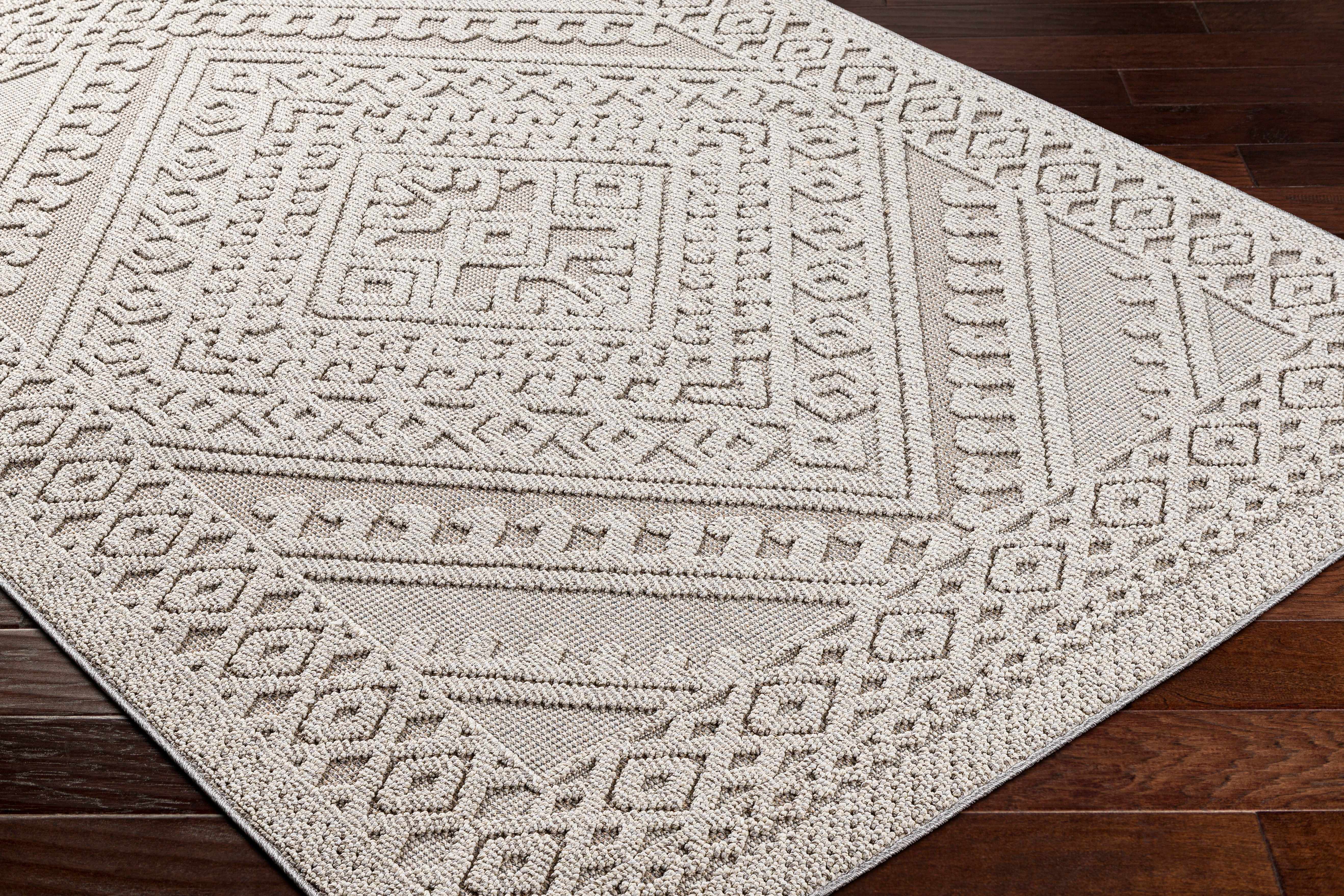 Hibah Natural Gray Area Rug - Clearance - Image 4