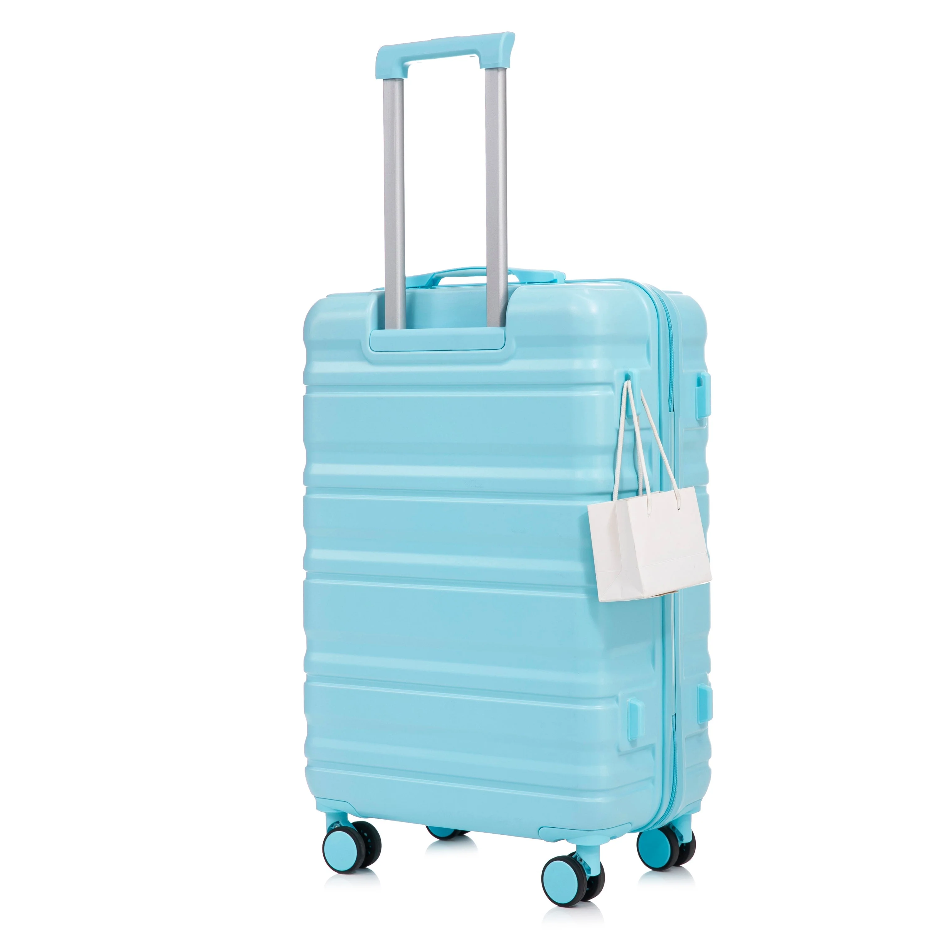 HIFINE Tourist 3-Piece ABS Spinner Wheel Luggage Set (Blue) - Image 24