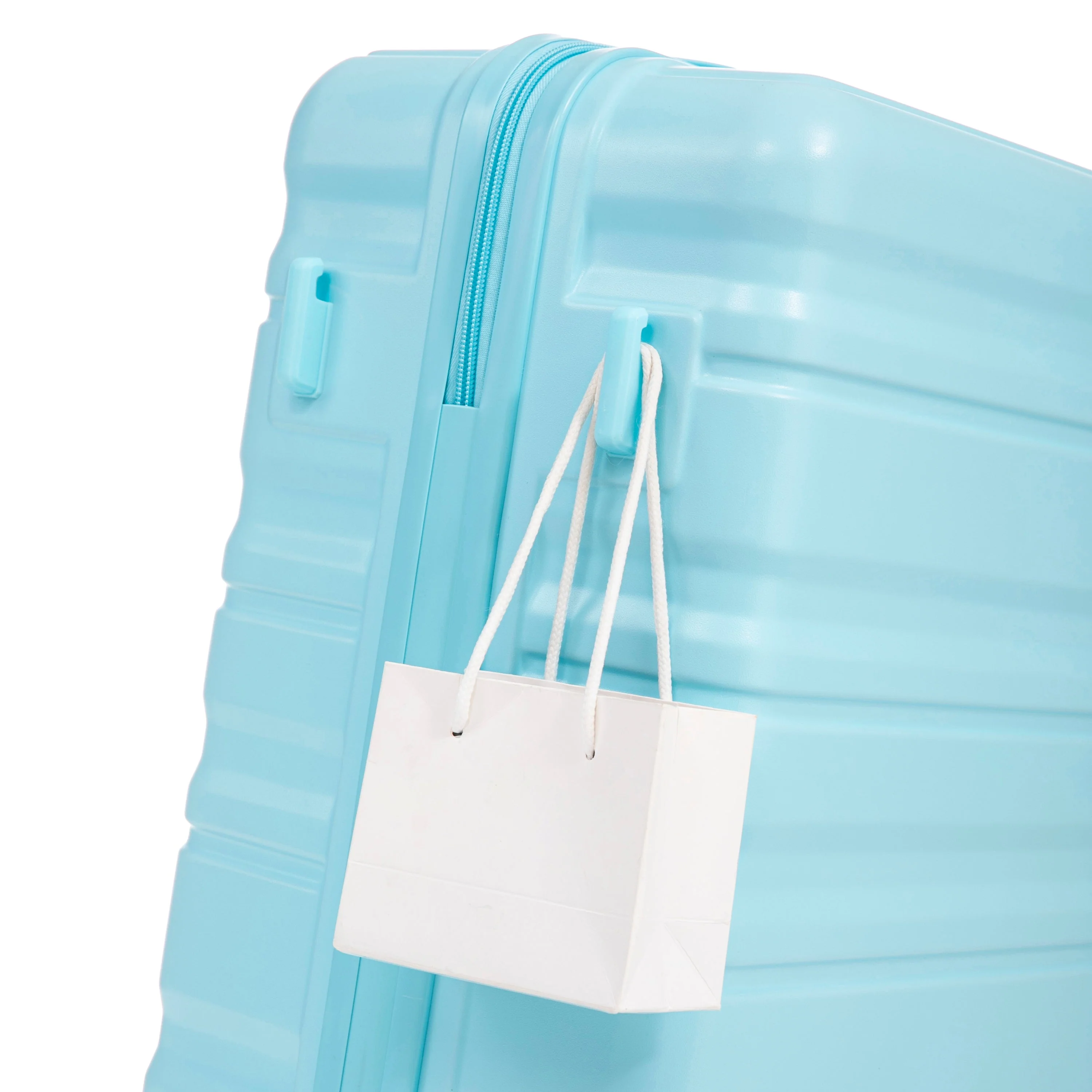HIFINE Tourist 3-Piece ABS Spinner Wheel Luggage Set (Blue) - Image 28
