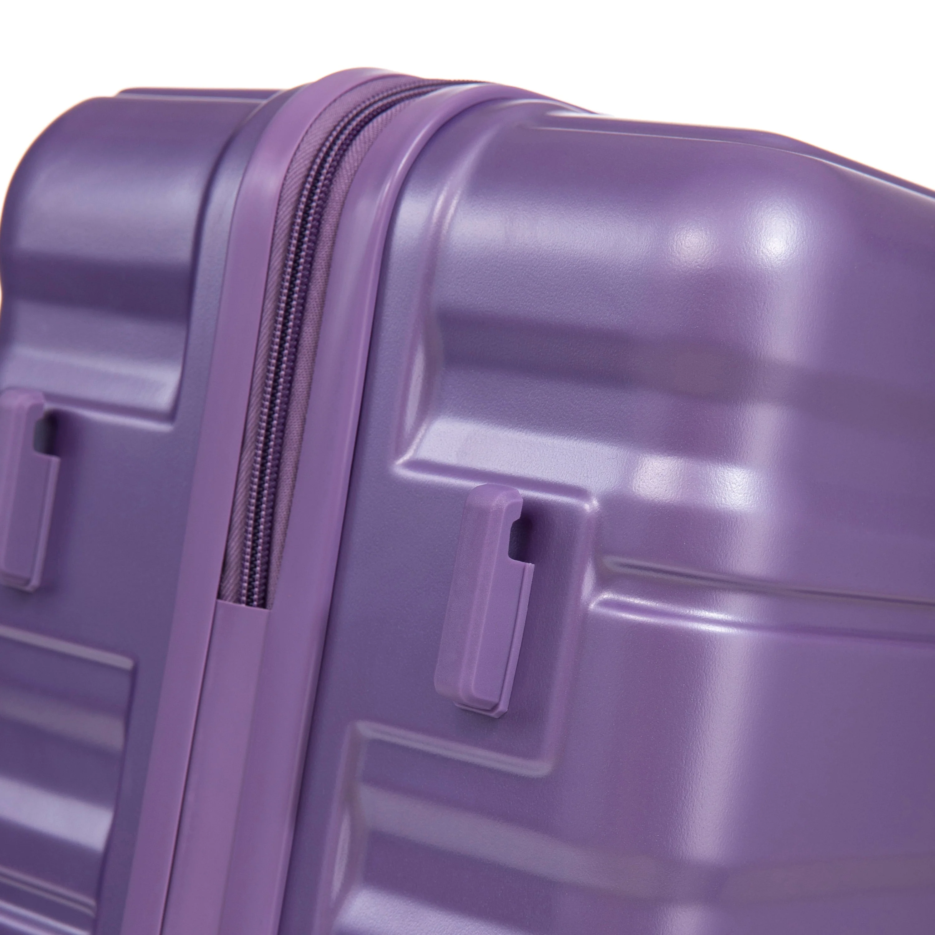 HIFINE Tourist 3-Piece ABS Spinner Wheel Luggage Set (Purple) - Image 17