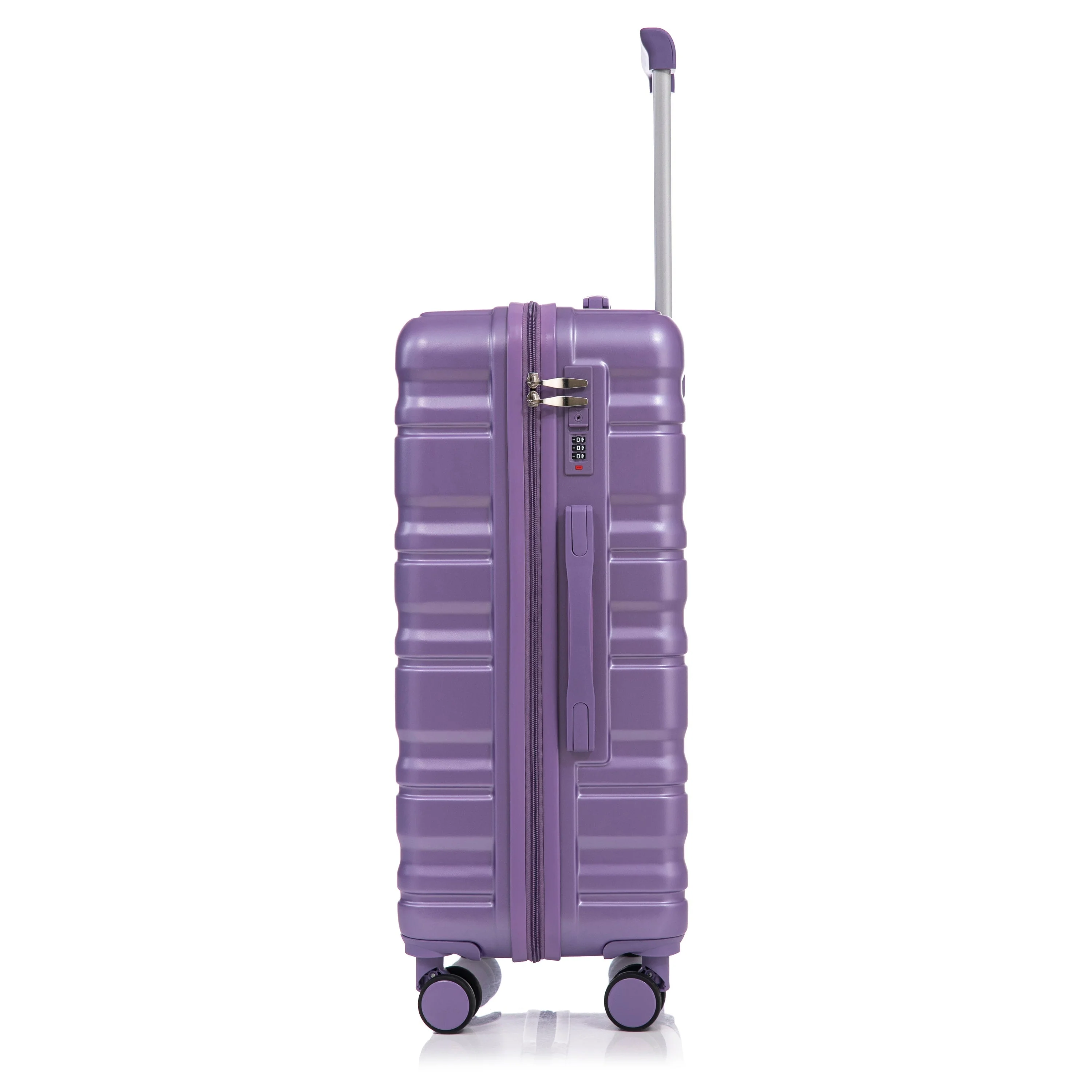 HIFINE Tourist 3-Piece ABS Spinner Wheel Luggage Set (Purple) - Image 24