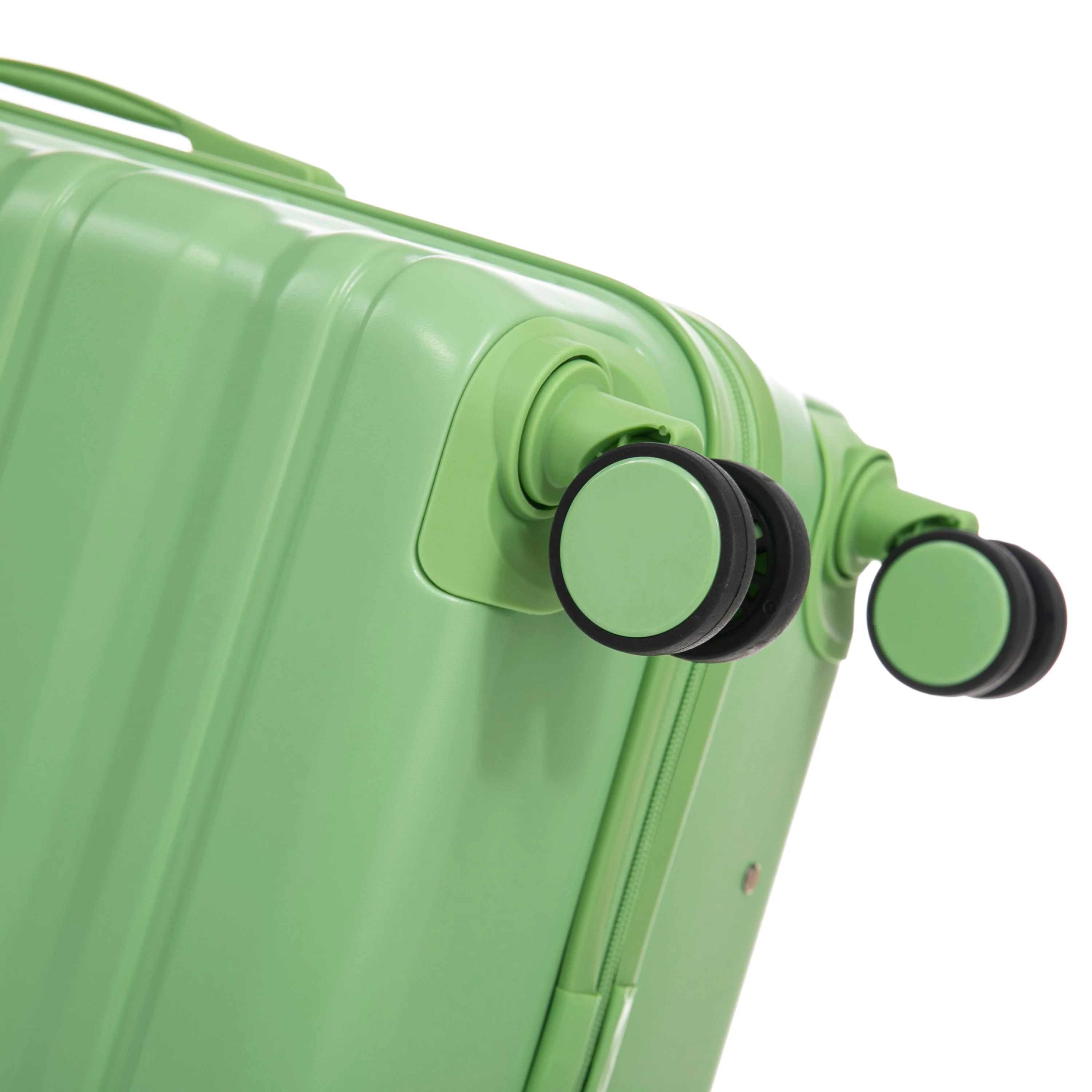 HIFINE Tourist 3-Piece Spinner Wheel Luggage Set in Green - Image 17
