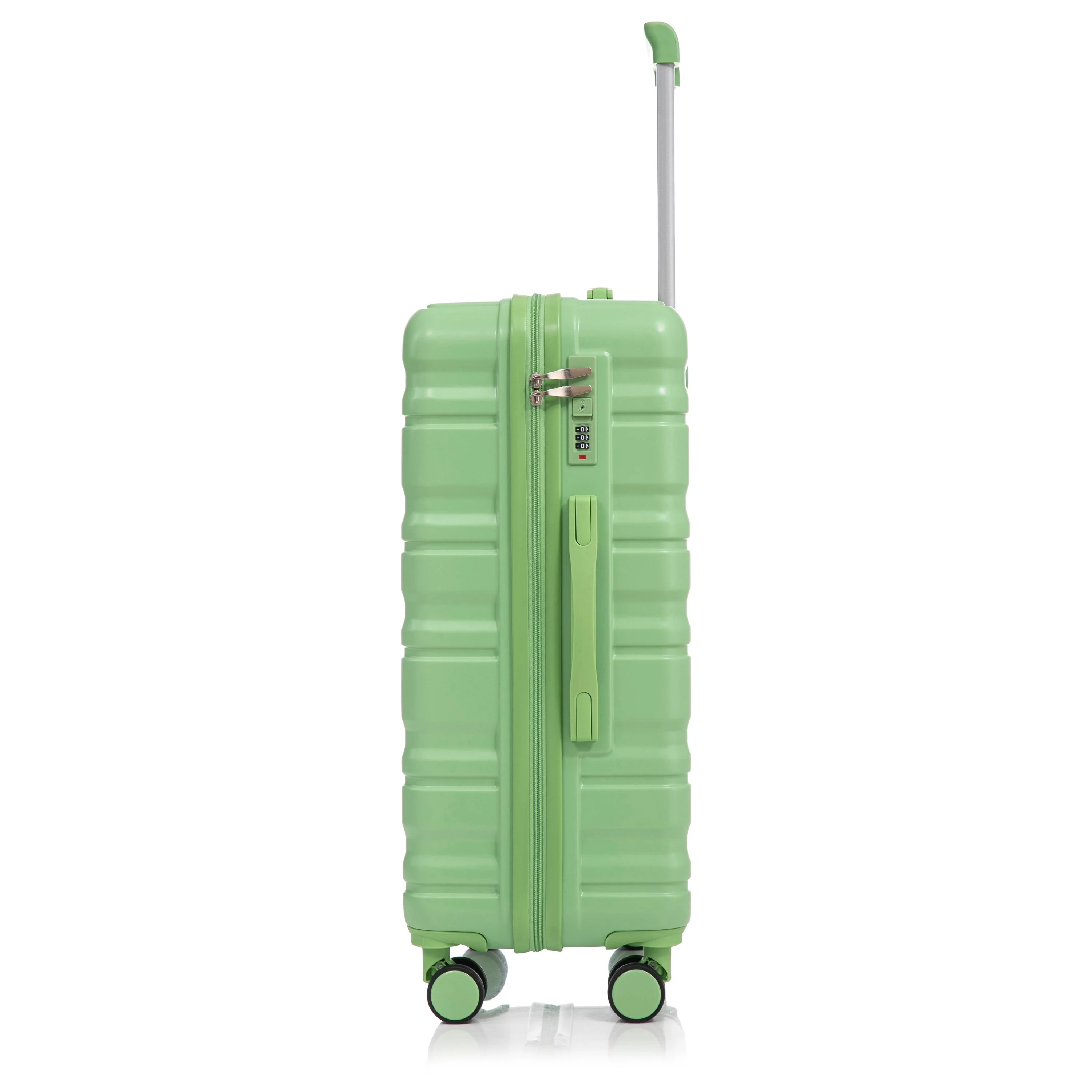 HIFINE Tourist 3-Piece Spinner Wheel Luggage Set in Green - Image 24