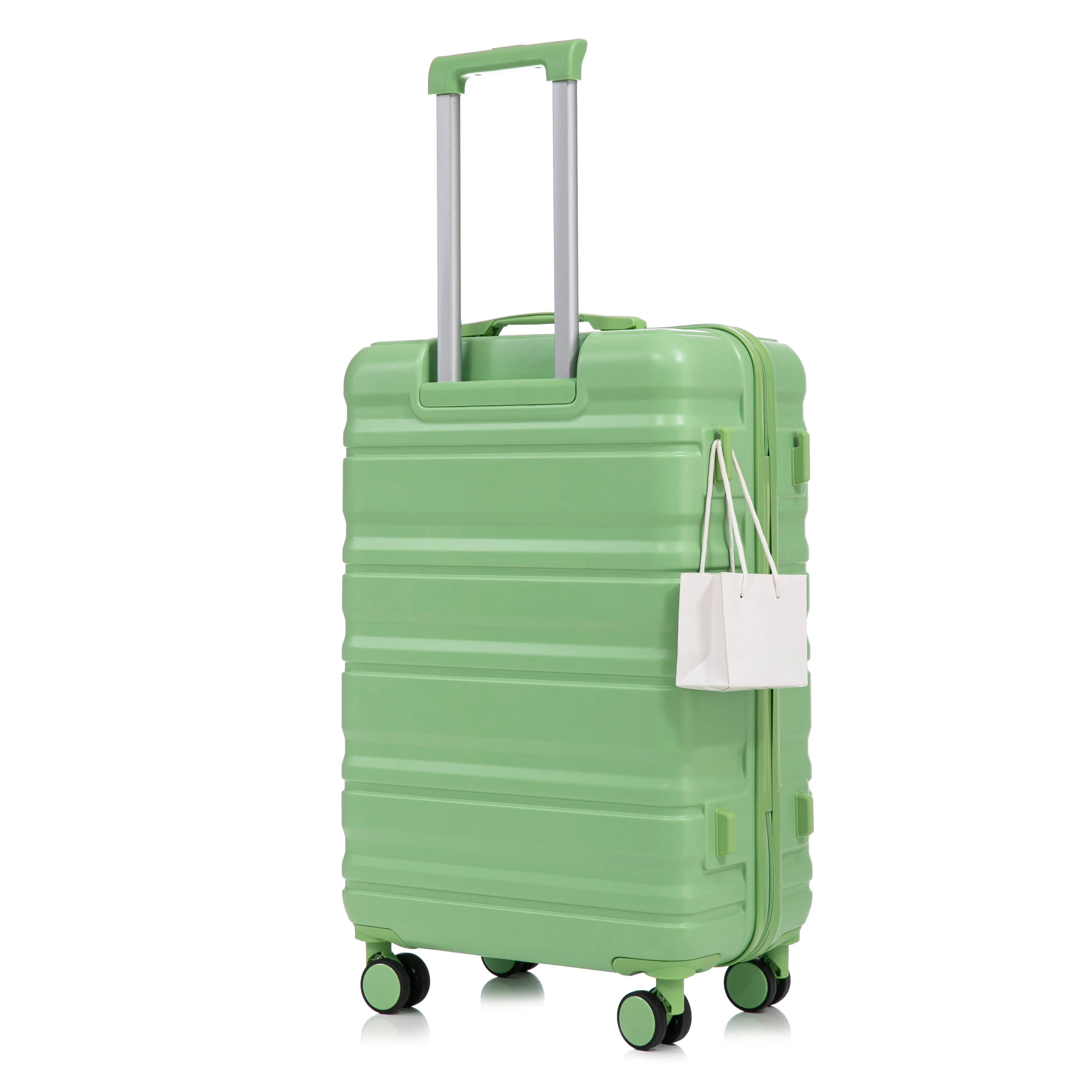 HIFINE Tourist 3-Piece Spinner Wheel Luggage Set in Green - Image 25