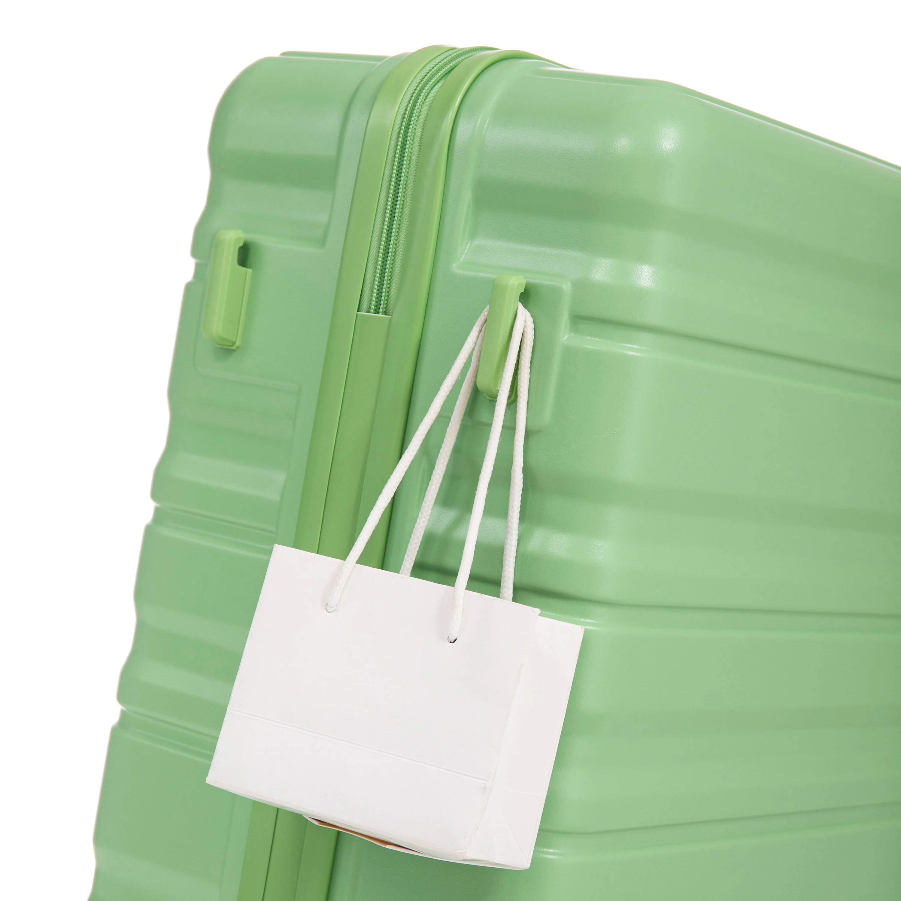 HIFINE Tourist 3-Piece Spinner Wheel Luggage Set in Green - Image 28