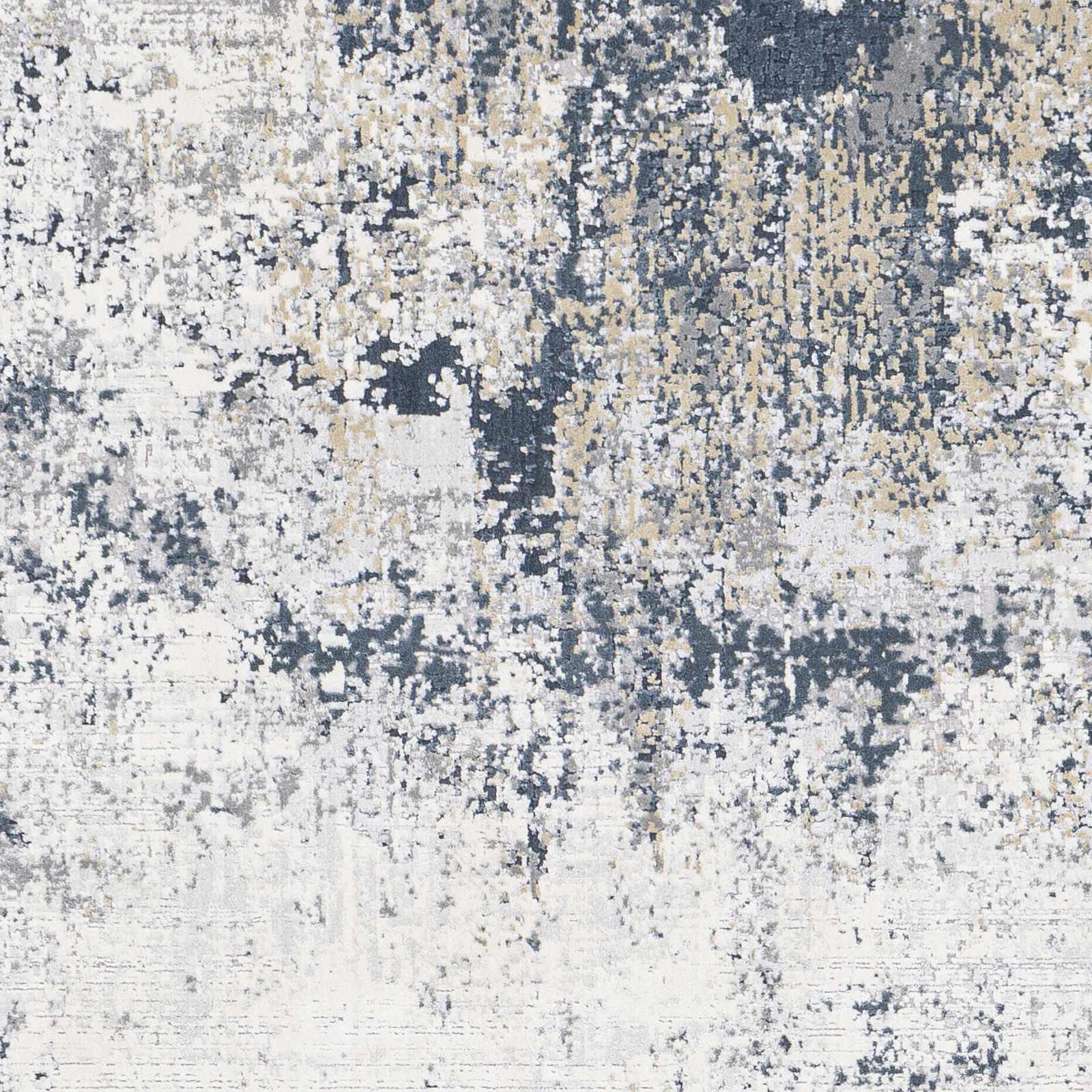 Higden Abstract Denim Blue Rug - Image 5