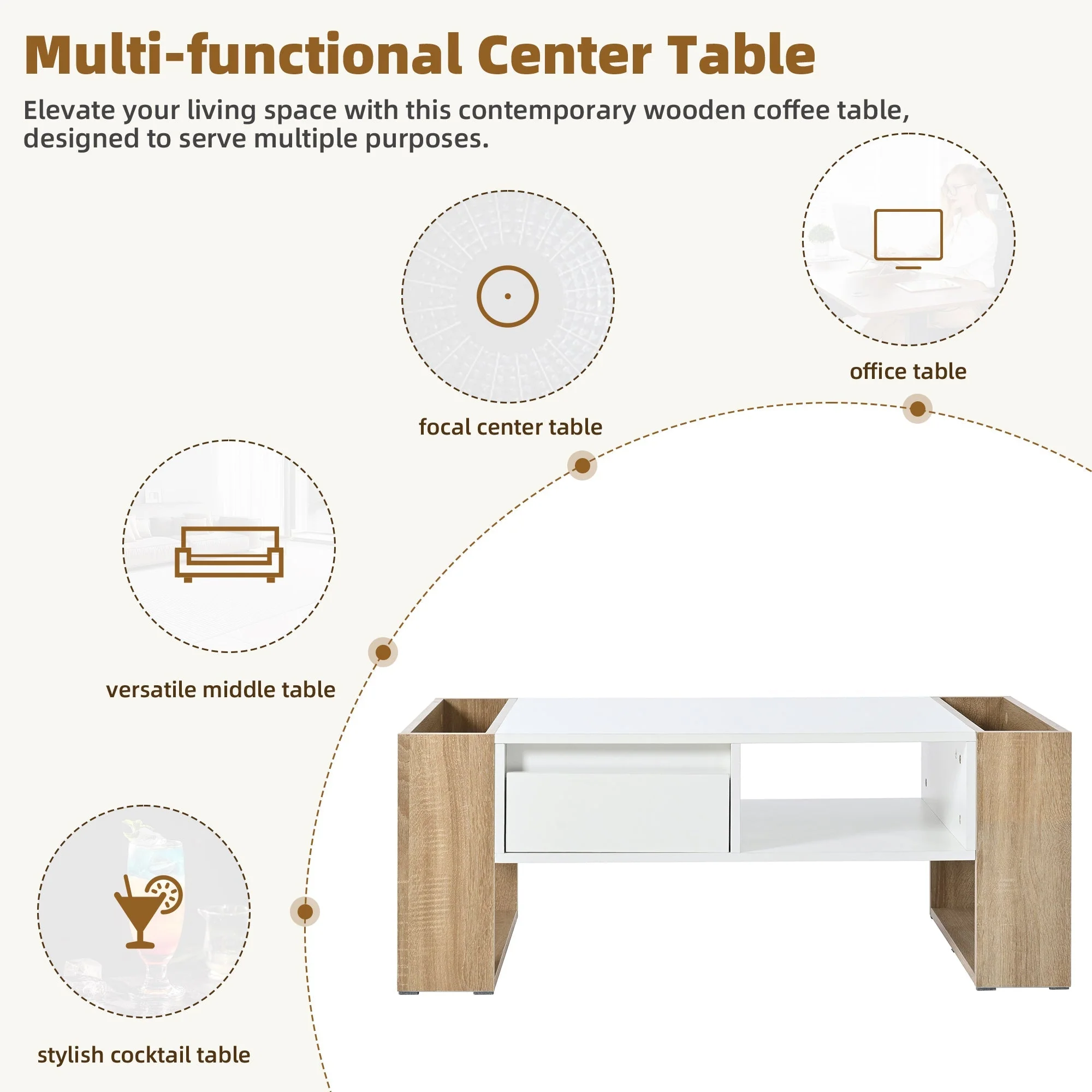 High Glossy Coffee Table by Gigatech - Image 6