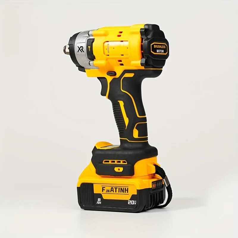 High-power 3600 RPM Impact Wrench, 430N.m - Battery-powered, Wireless Design, Suitable For Automotive And Home Use - Image 5