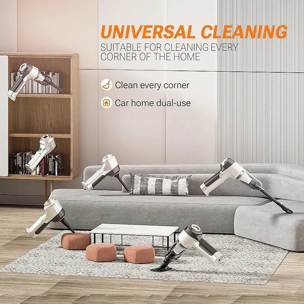 High Pressure Cordless Car Vacuum Cleaner Powerful Wireless Mini Vacuum - Image 6