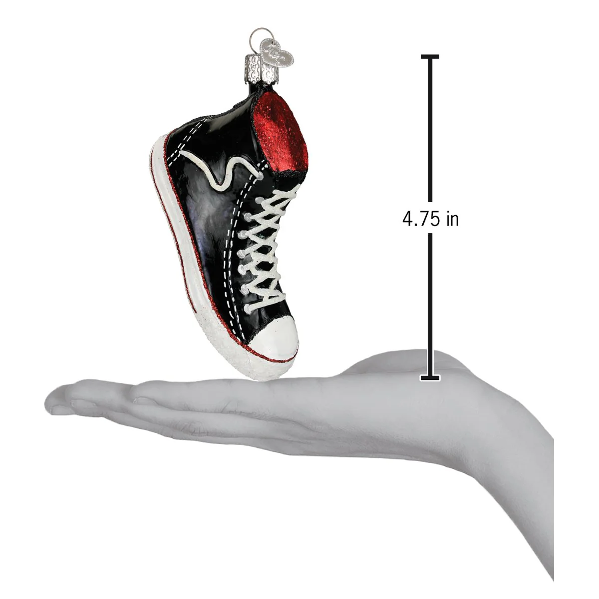 High Top Sneaker Ornament - Image 4