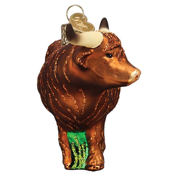 Highland Cow Christmas Ornament - Image 5