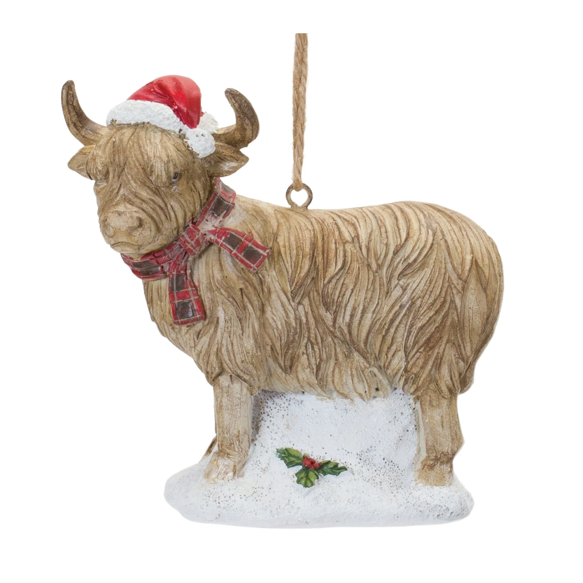 Highland Cow Ornament (Set of 6) - Image 3