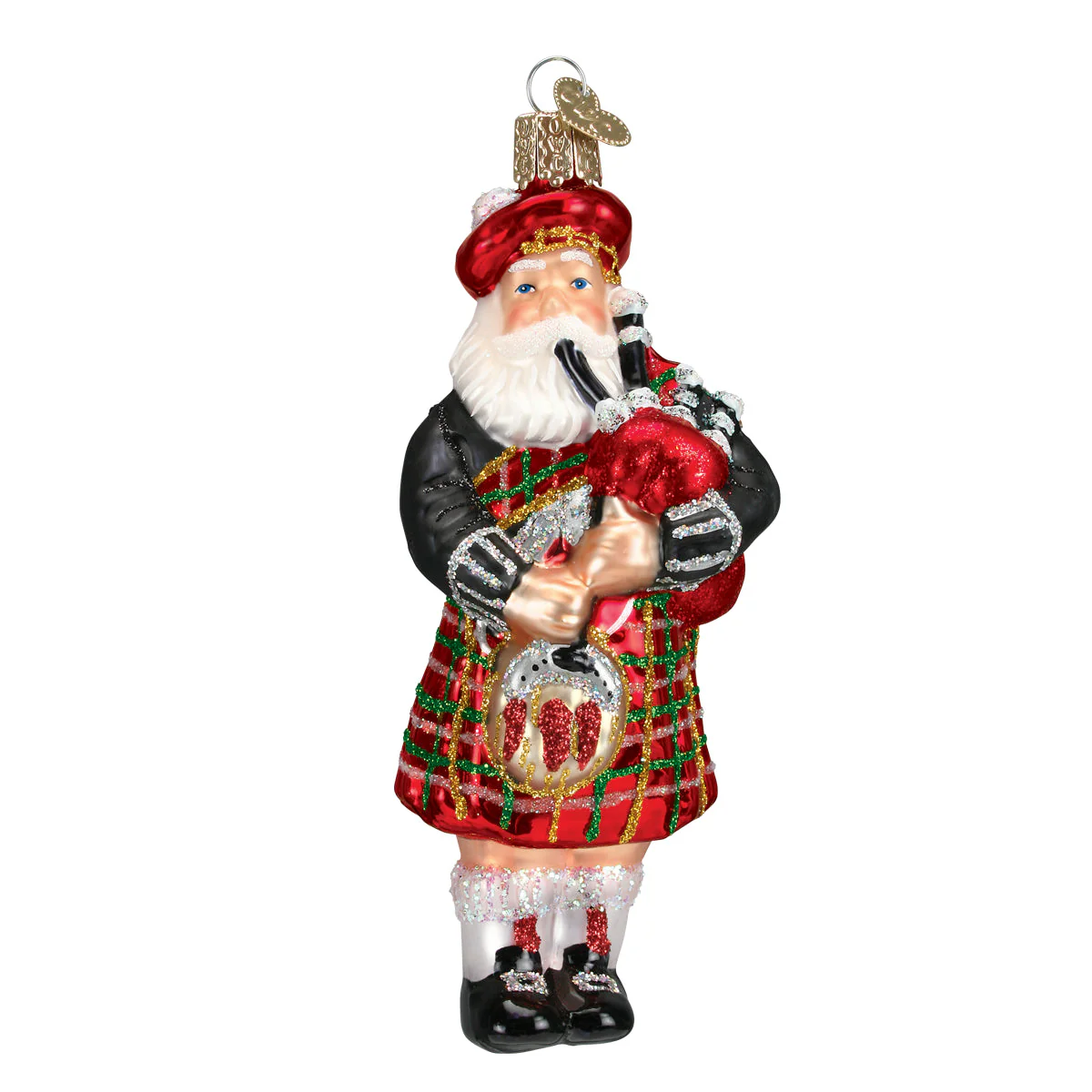 Highland Santa Ornament - Image 3
