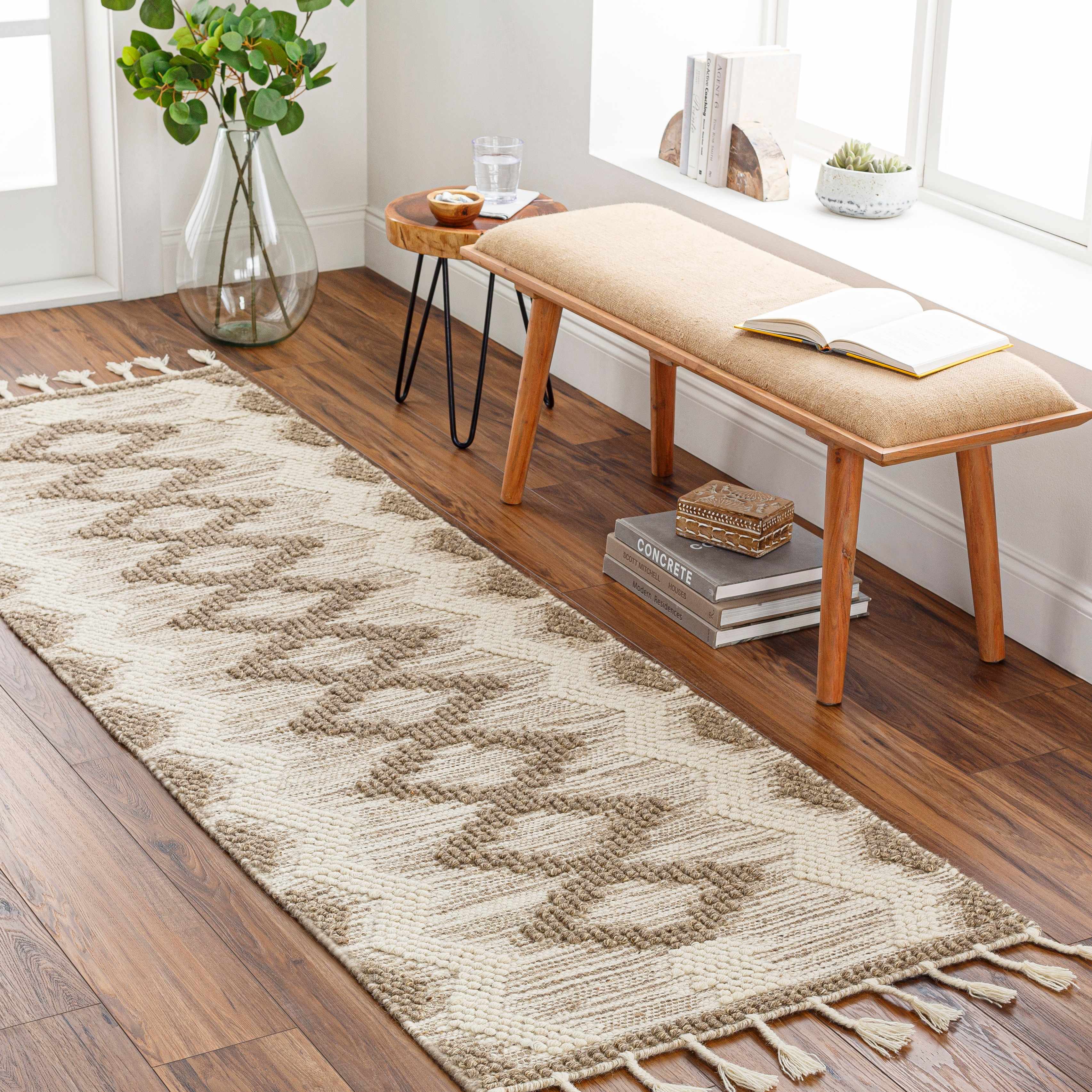 Highpoint Tasseled Jute Rug - Clearance - Image 12