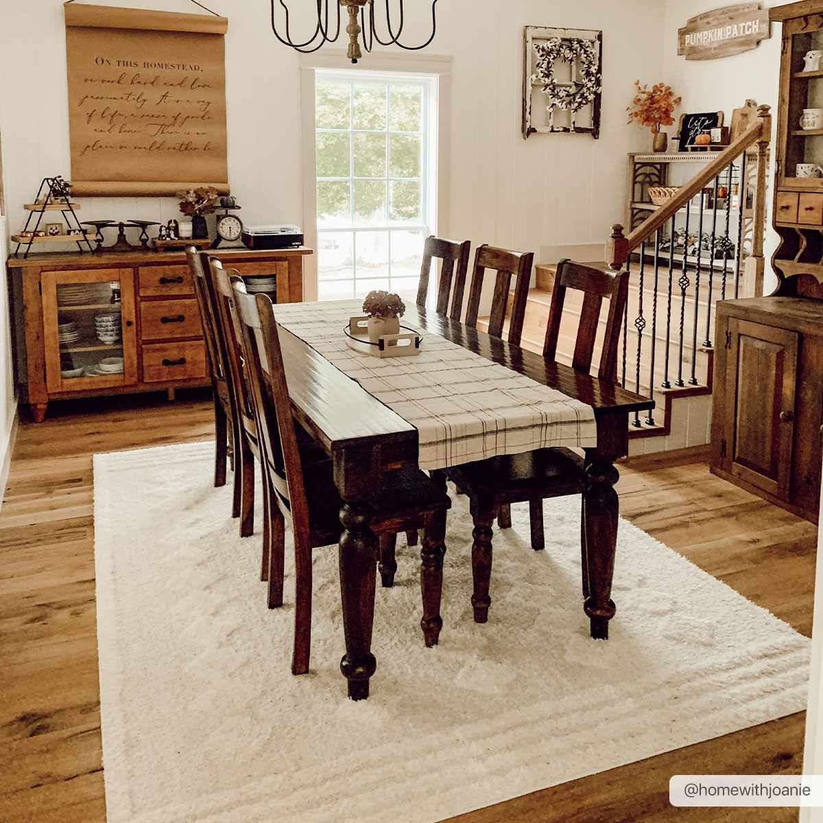 Hija Cream High-Low Area Rug - Image 2