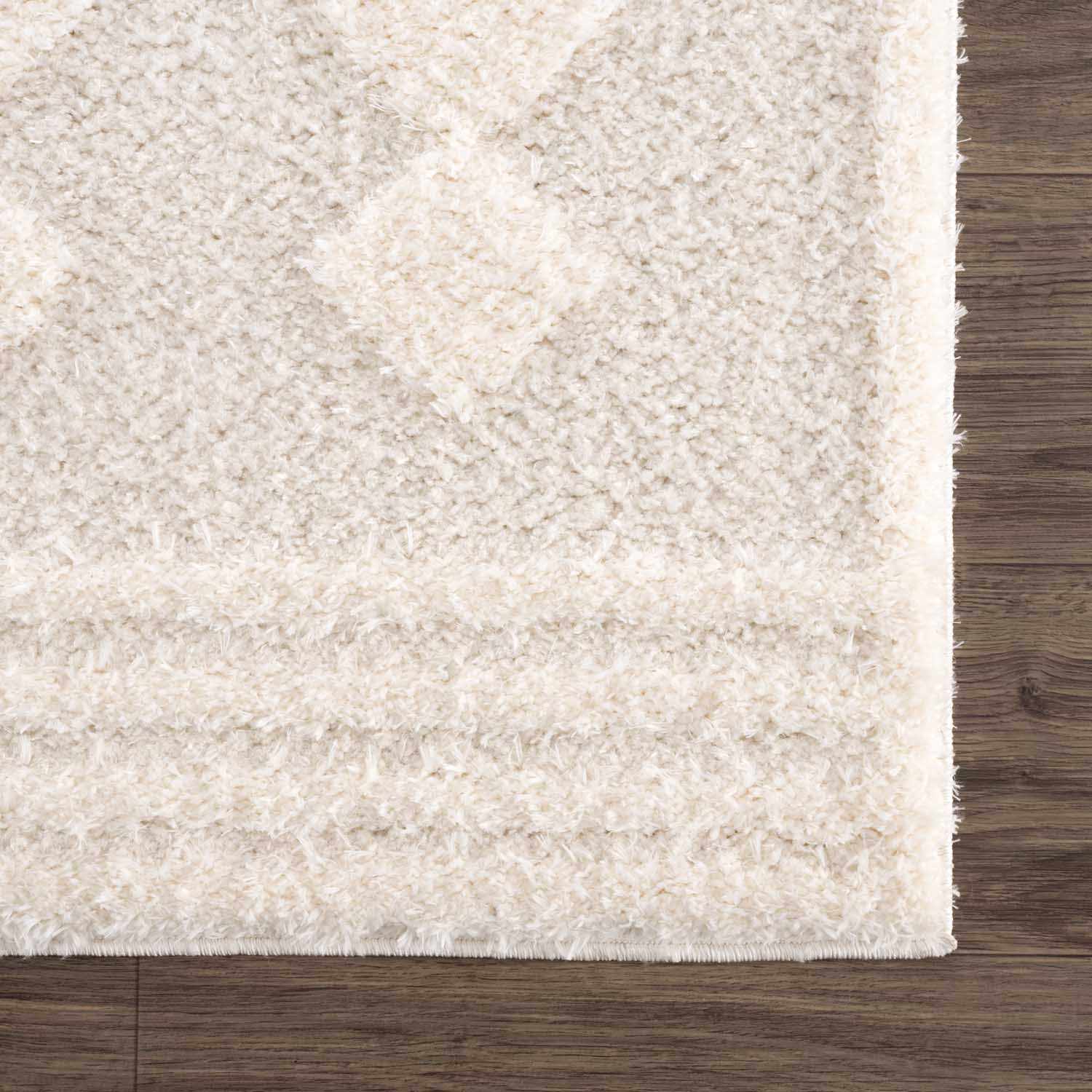 Hija Cream High-Low Area Rug - Image 7