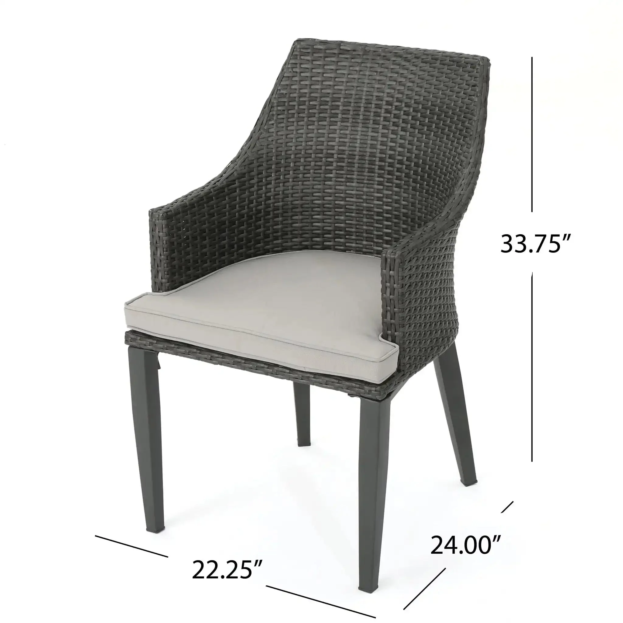 Hillhurst - Outdoor Chair Comfortable, Weather Resistant Cushion (Set of 2) - Image 4