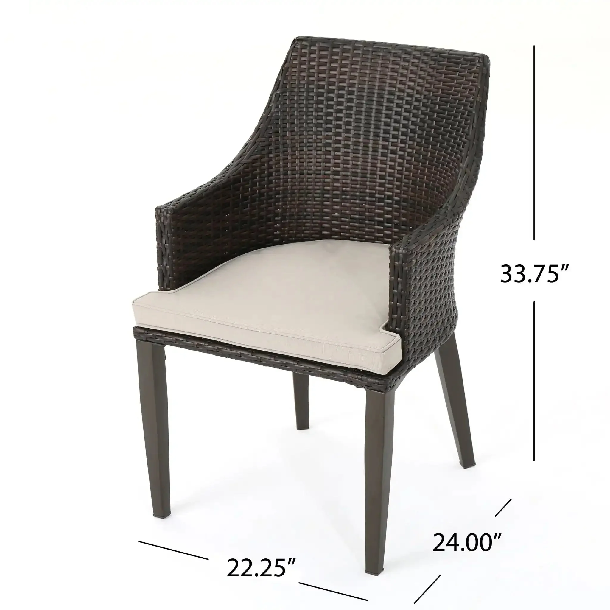 Hillhurst - Outdoor Chair Comfortable, Weather Resistant Cushion (Set of 2) - Image 8