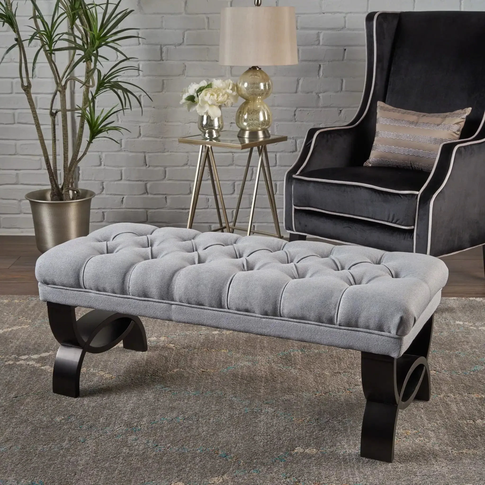Hilton - Ottoman Bench Classic Style - Image 7
