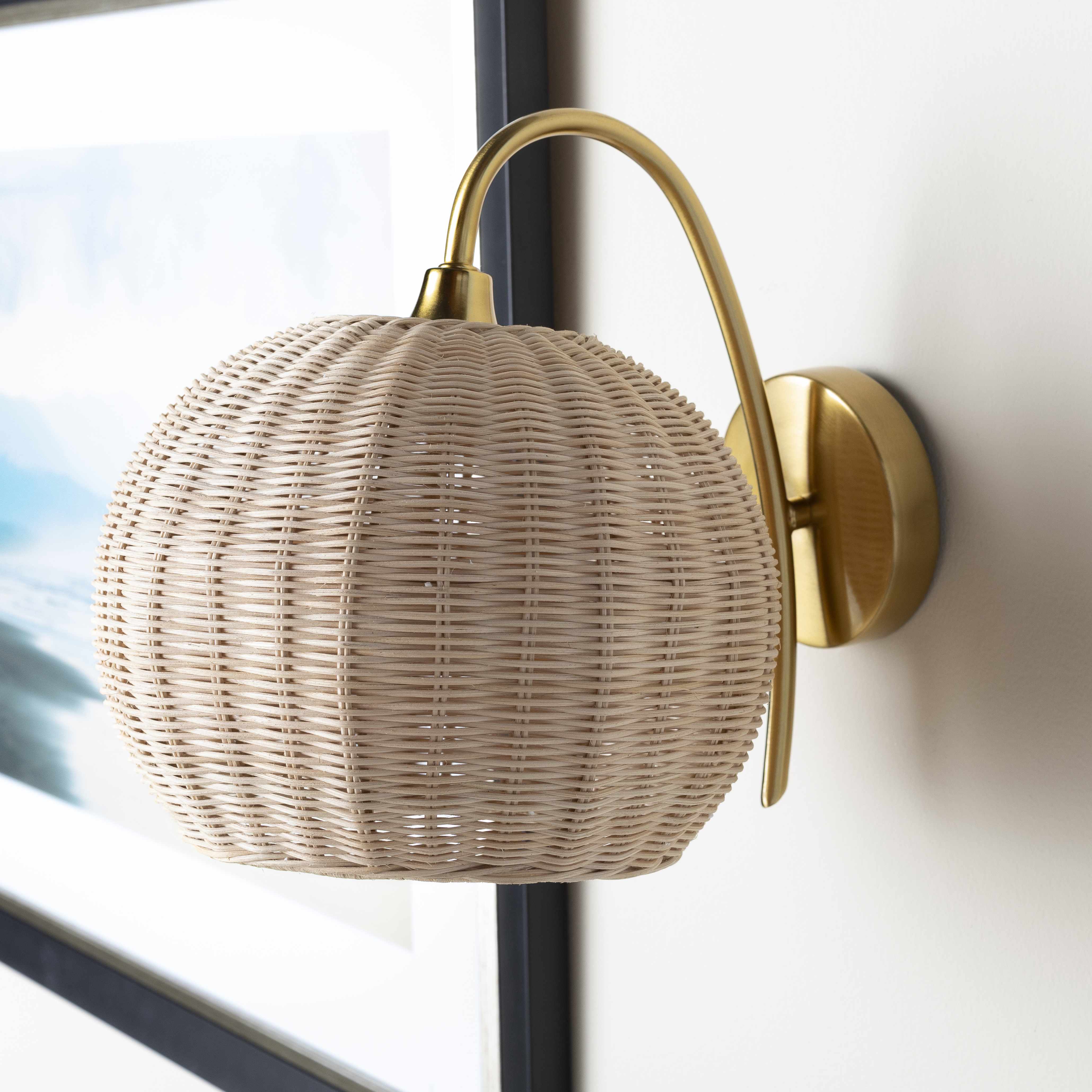 Hindang Rattan Wall Sconces - Image 2