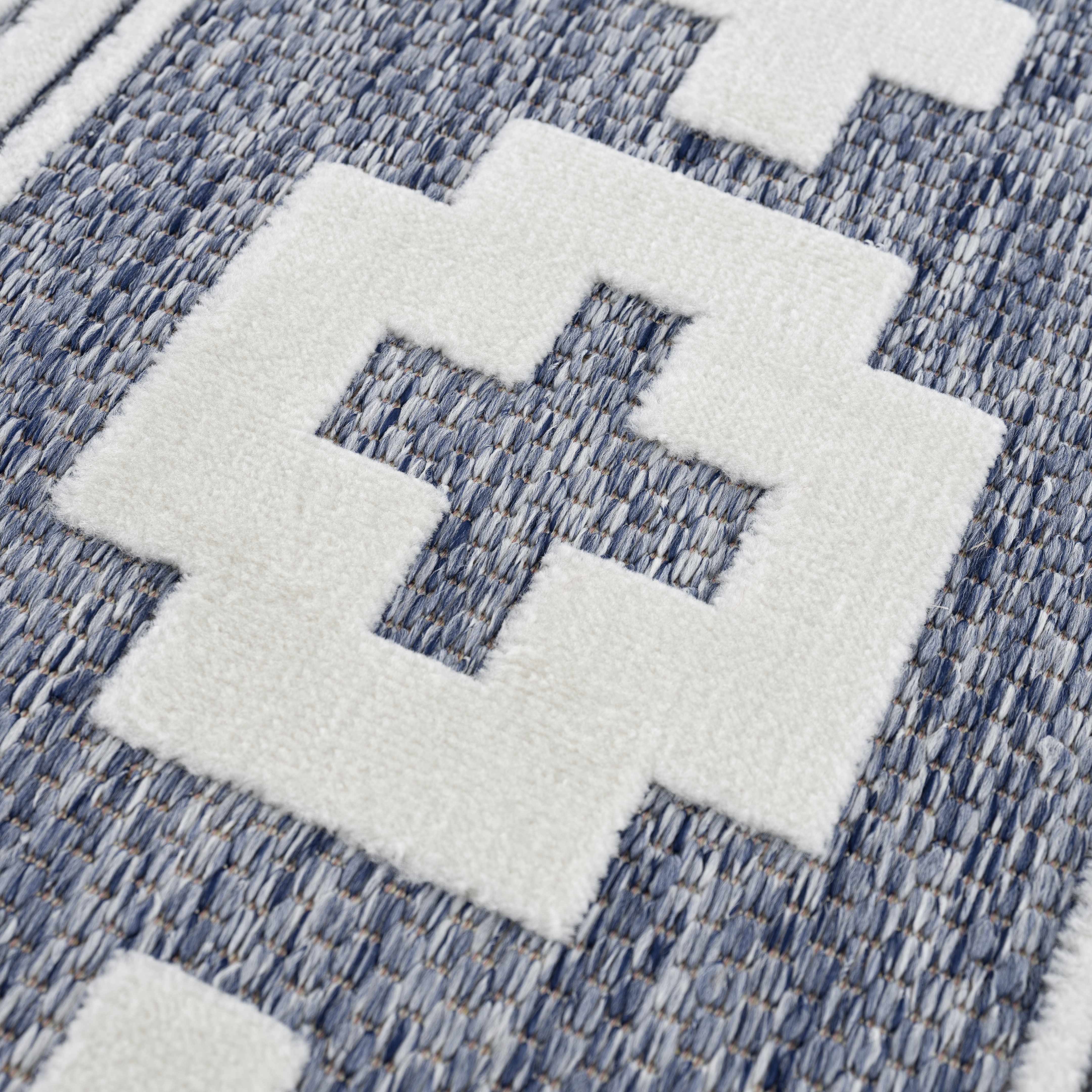 Hiro Blue Outdoor Rug - Clearance - Image 14