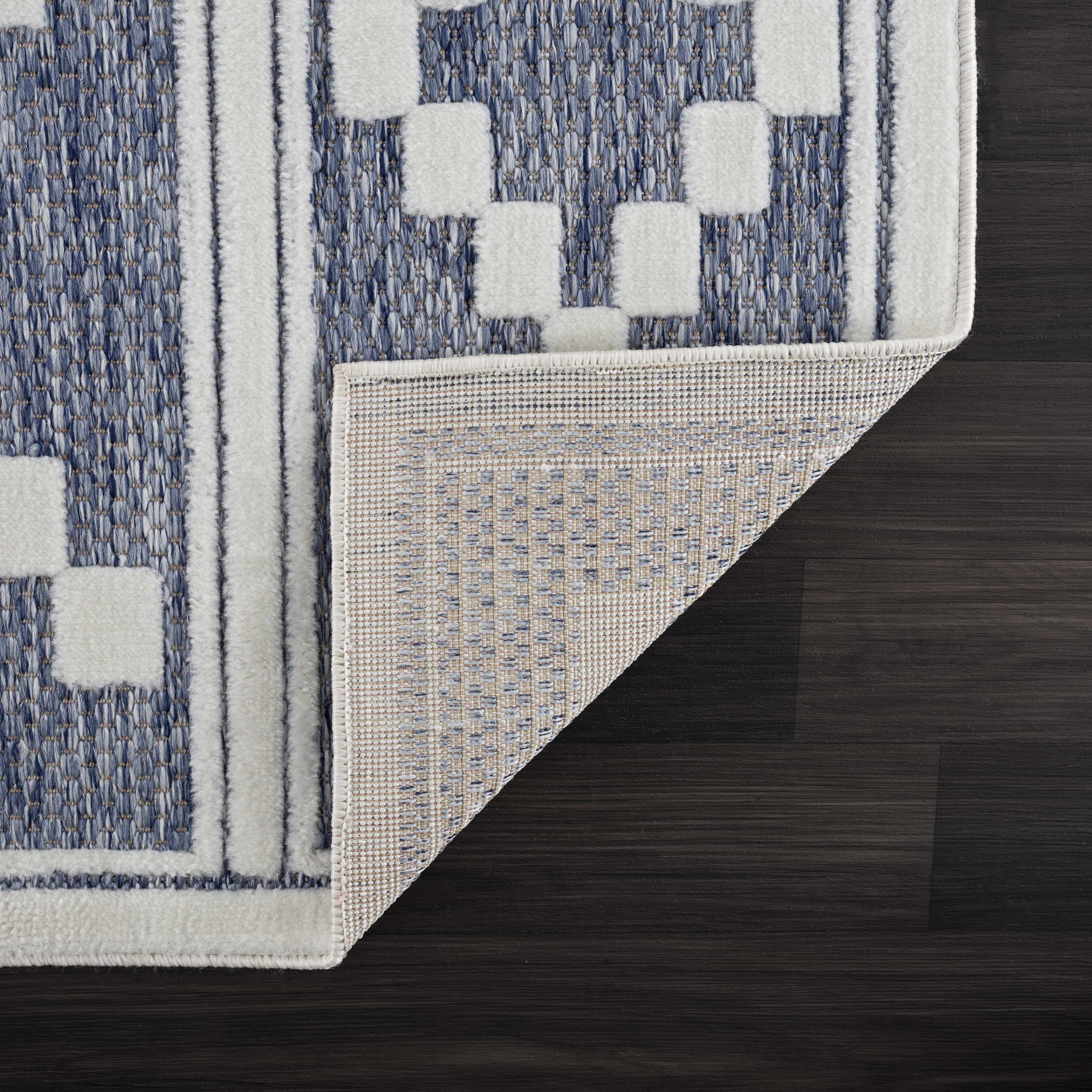 Hiro Blue Outdoor Rug - Clearance - Image 7