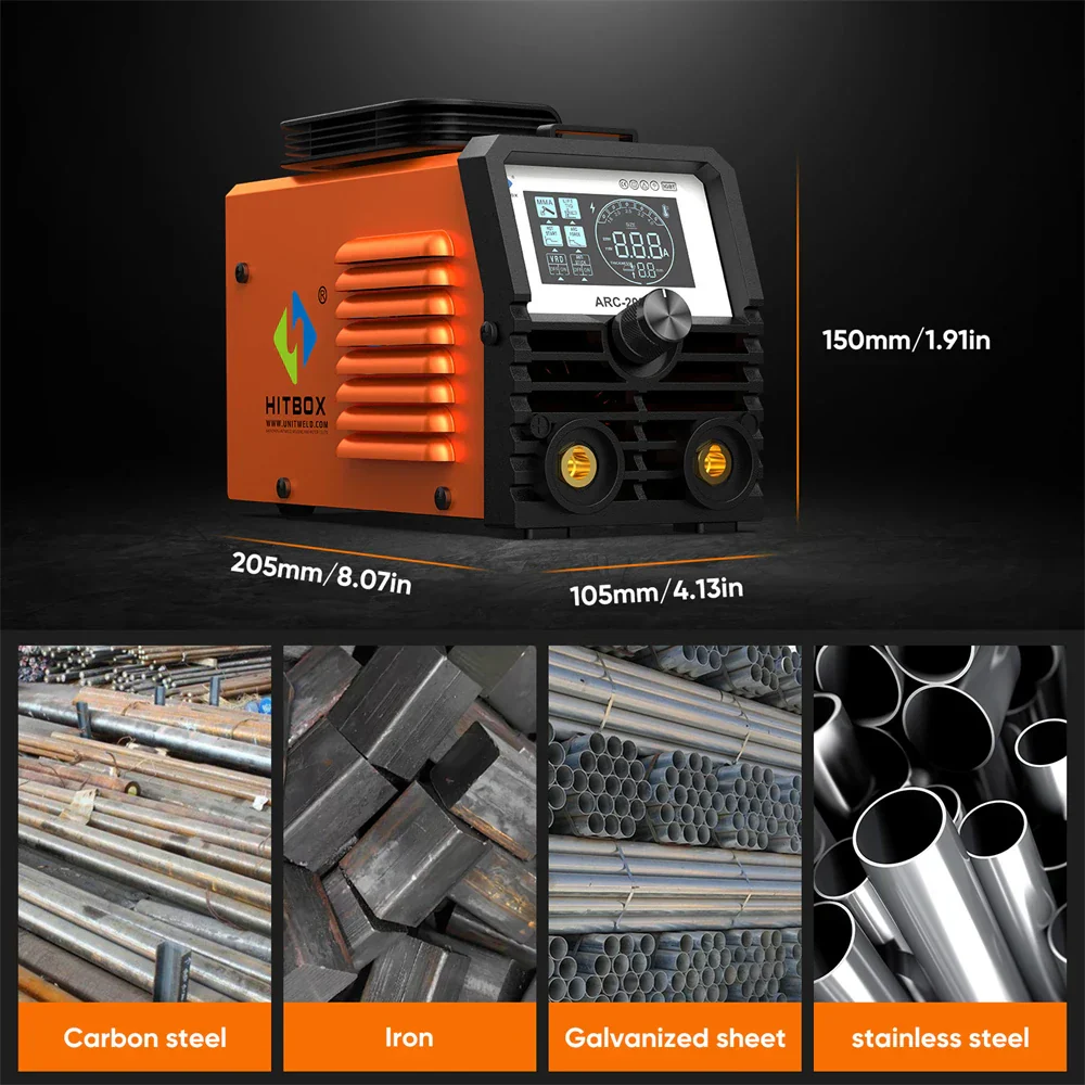 HITBOX ARC200S 2-in-1 ARC TIG MMA Welding Machine IGBT Inverter 220V 10-200A - Image 4