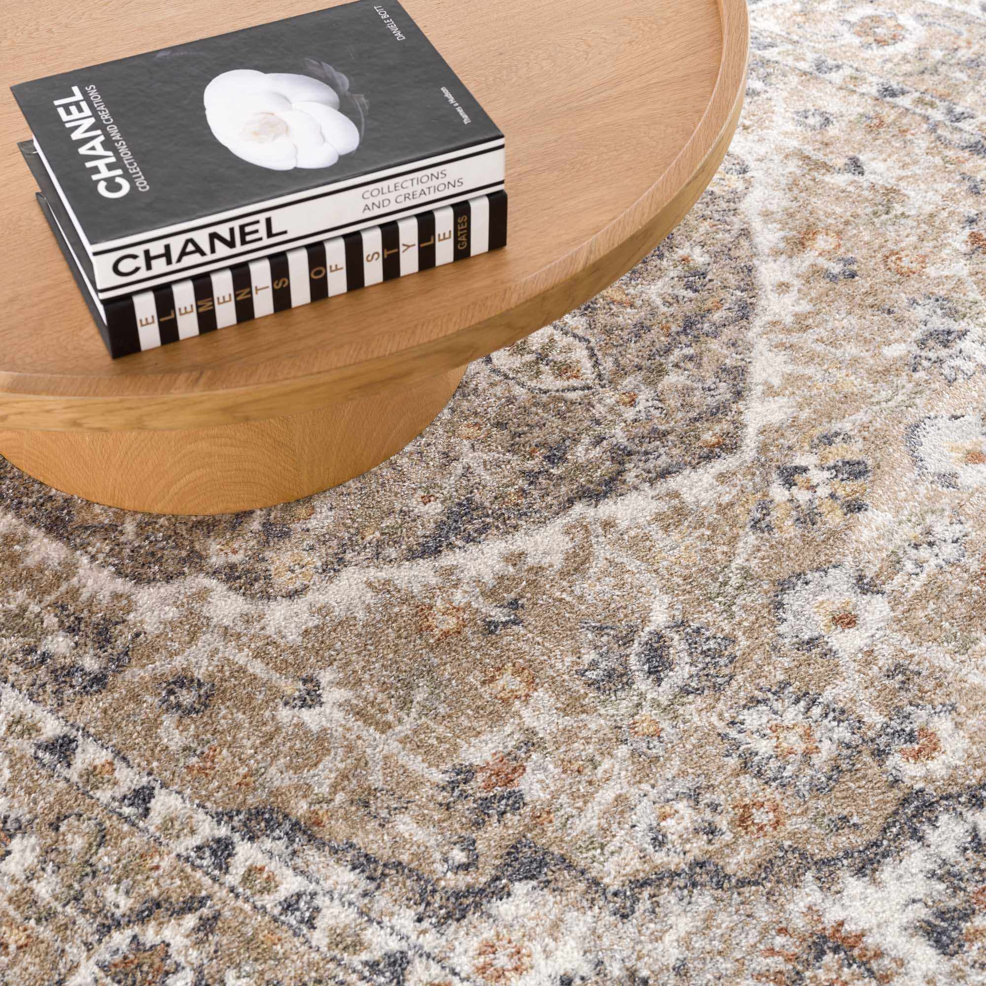 Hiti Beige Flat Pile Washable Rug - Image 19