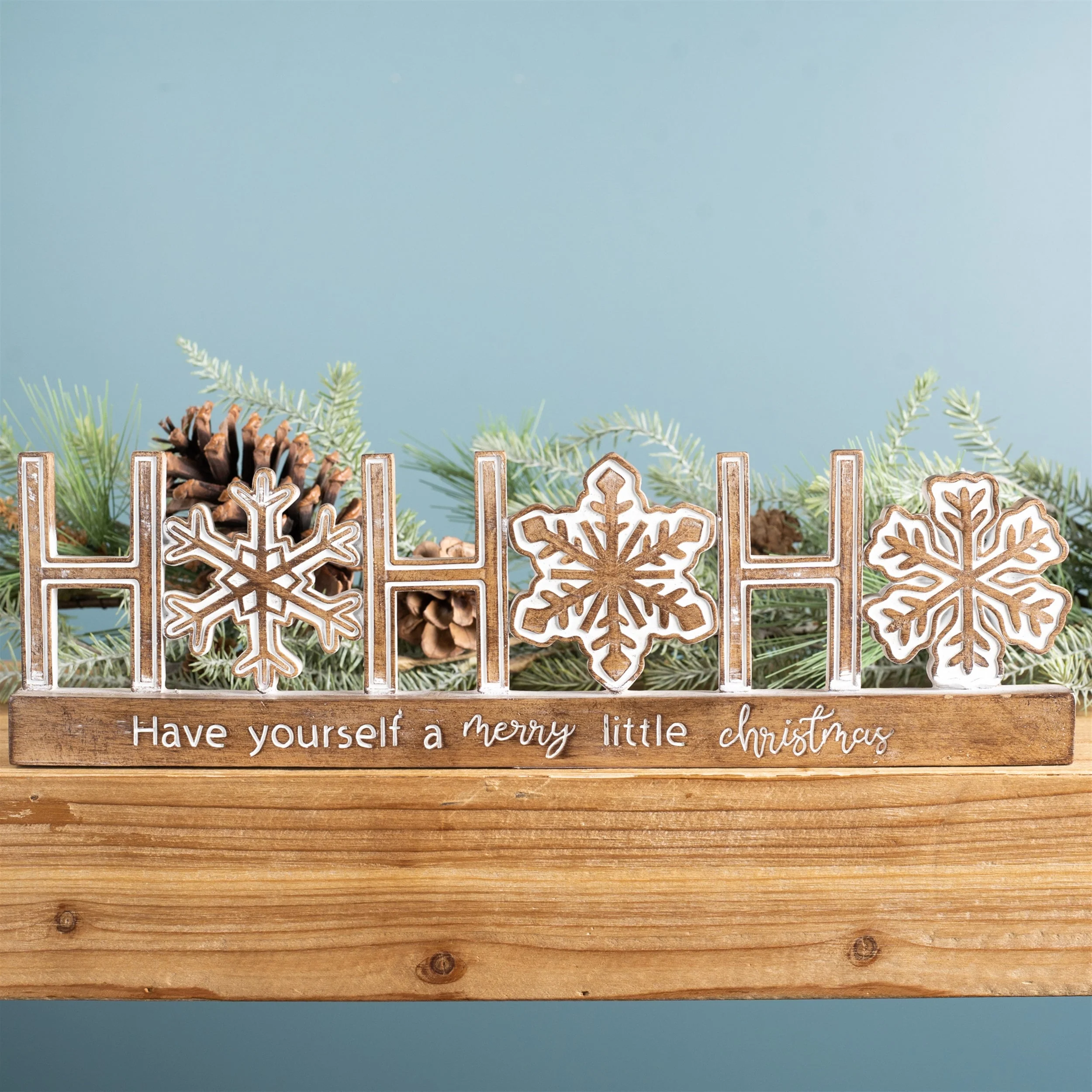 Ho Ho Ho Tabletop Sentiment Sign (Set of 2) - Image 3