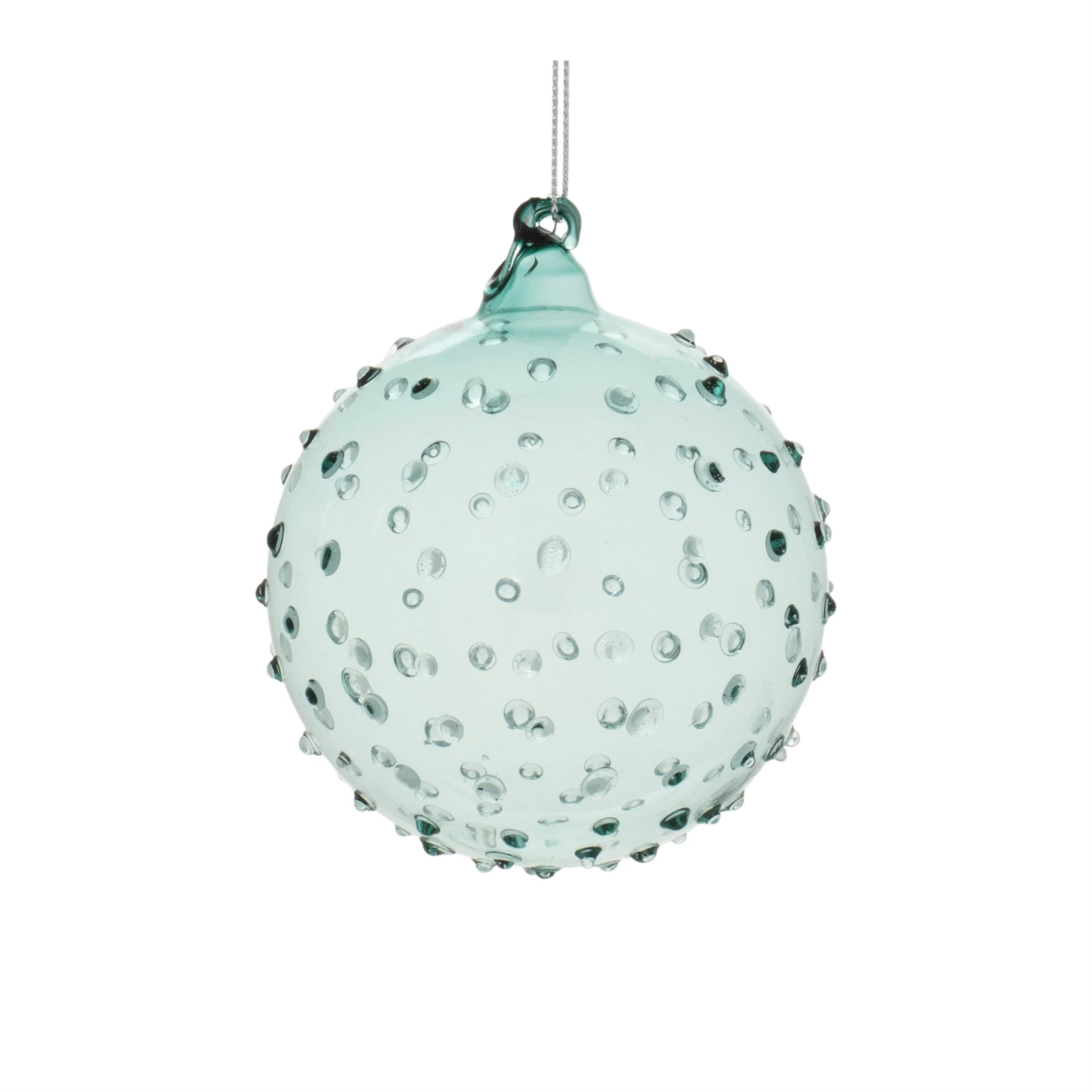 Hobnail Glass Ball Ornament (Set of 12) - Image 4