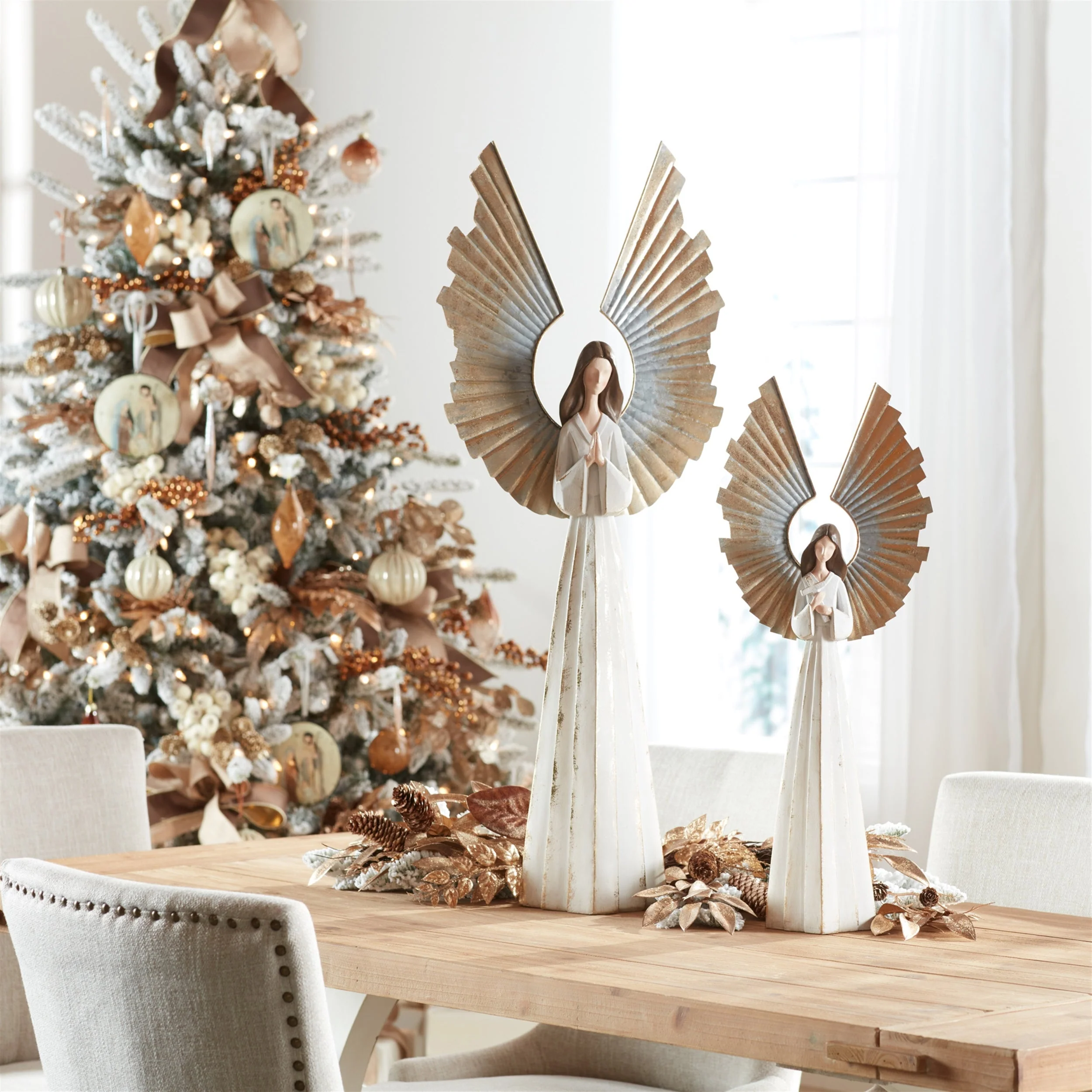 Holiday Angel Statue 24.5"H - Image 3