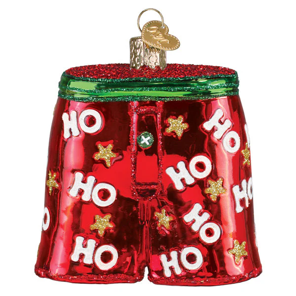 Holiday Boxer Shorts Ornament - Image 2