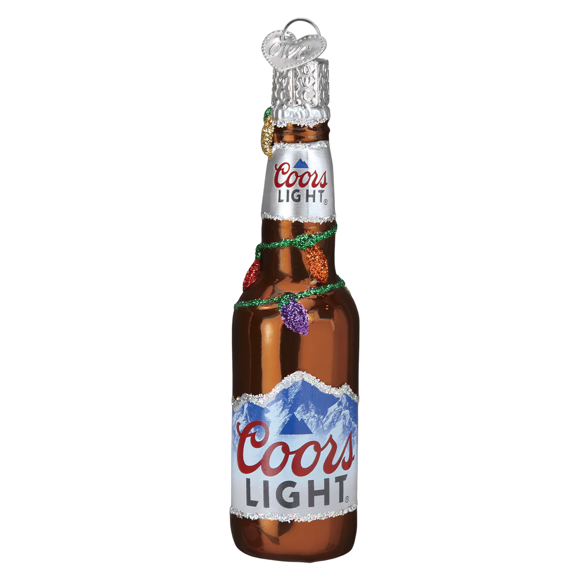 Holiday Coors Light Bottle Ornament - Image 3