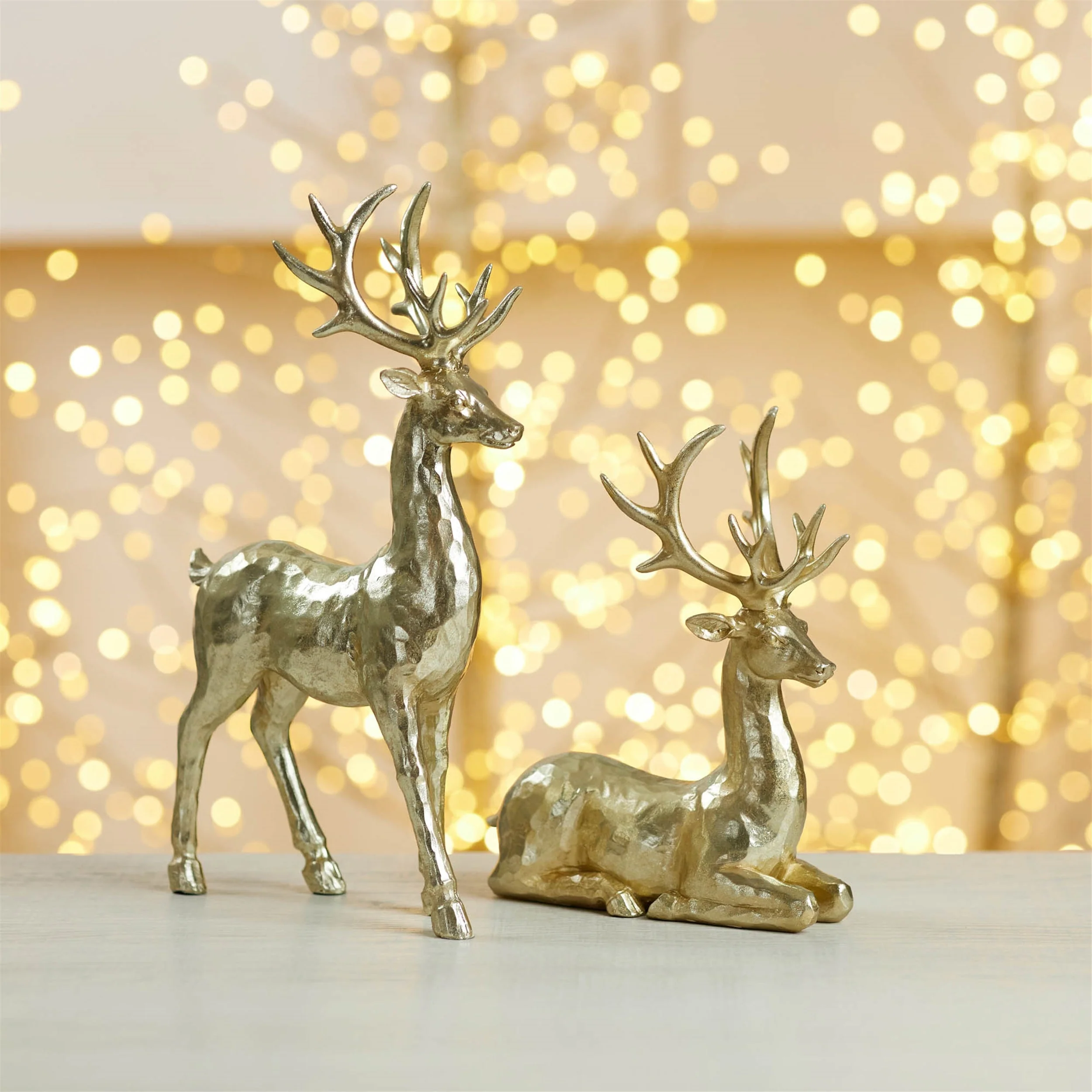 Holiday Deer Figurine (Set of 4) - Image 2