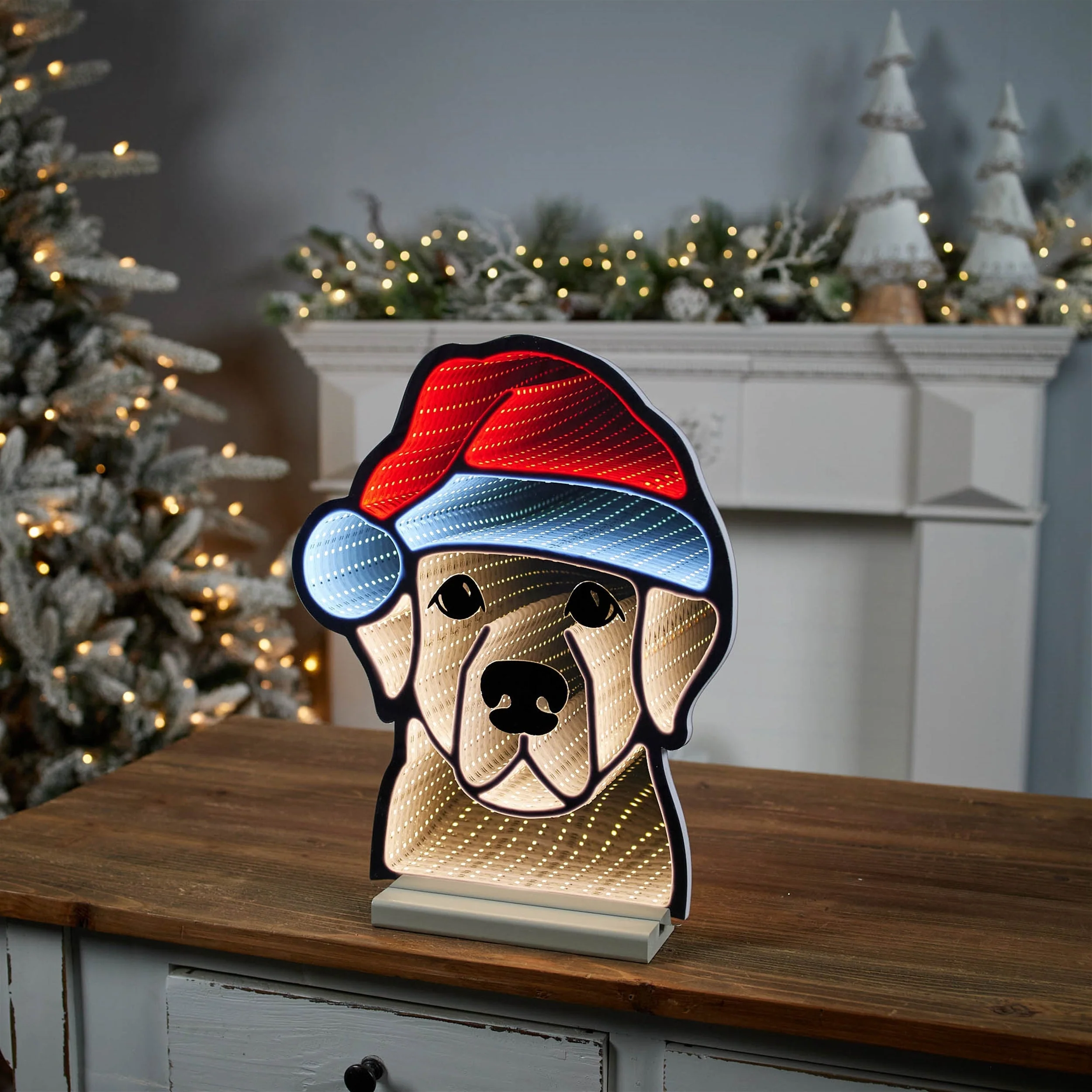 Holiday Dog Ekkolight 16.5"H - Image 2