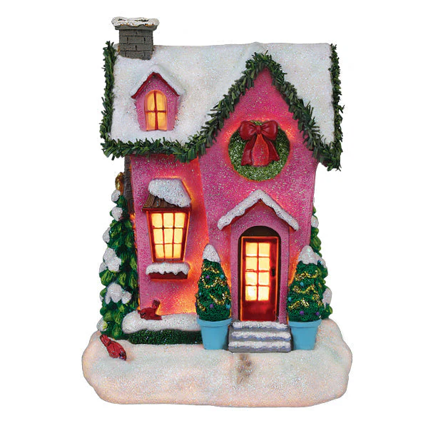 Holiday House Lighted Figurine - Image 2