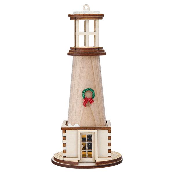 Holiday Lighthouse Ornament Christmas Decor by Old World Christmas - Image 2