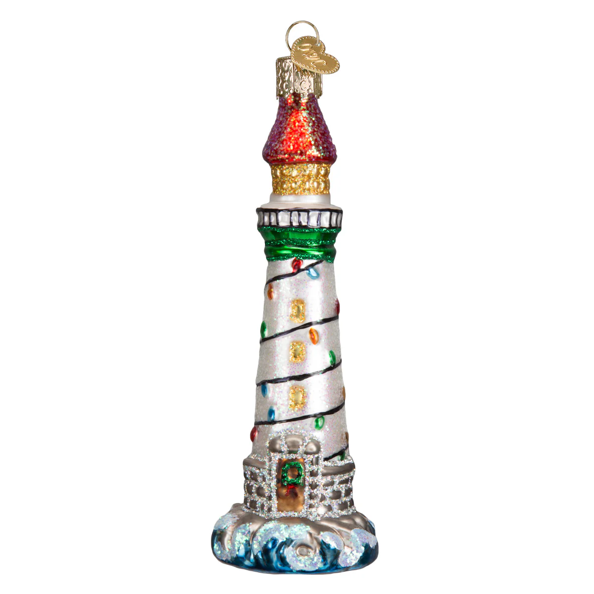 Holiday Lighthouse Ornament - Image 3