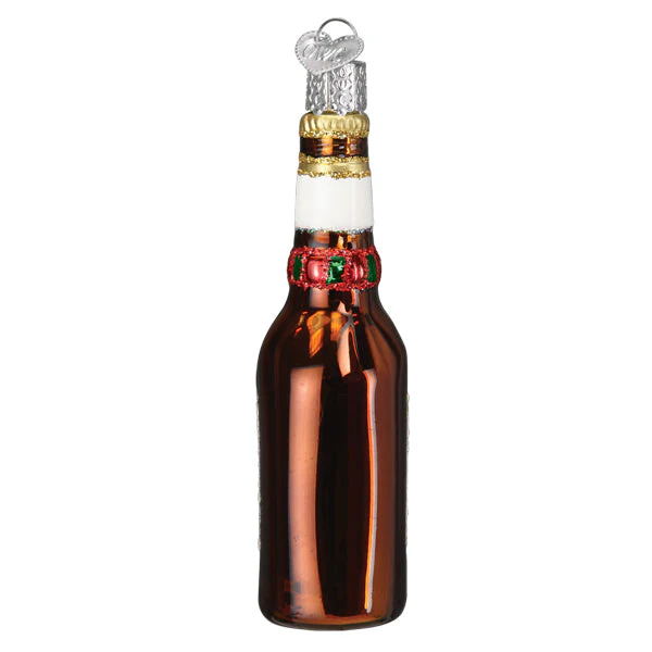 Holiday Miller Lite Bottle Christmas Ornament - Image 5