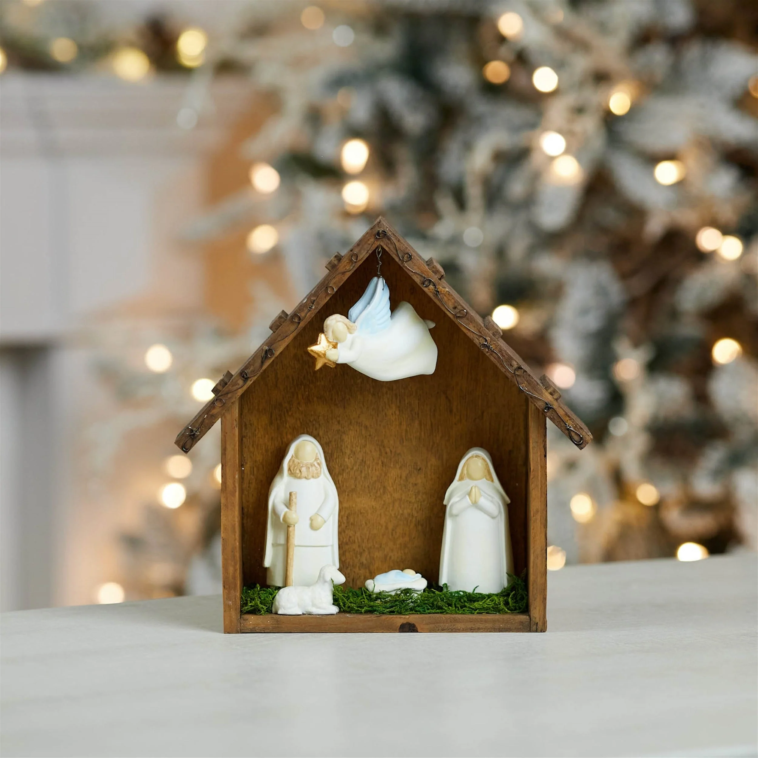 Holiday Nativity Scene Display 10"L - Image 2