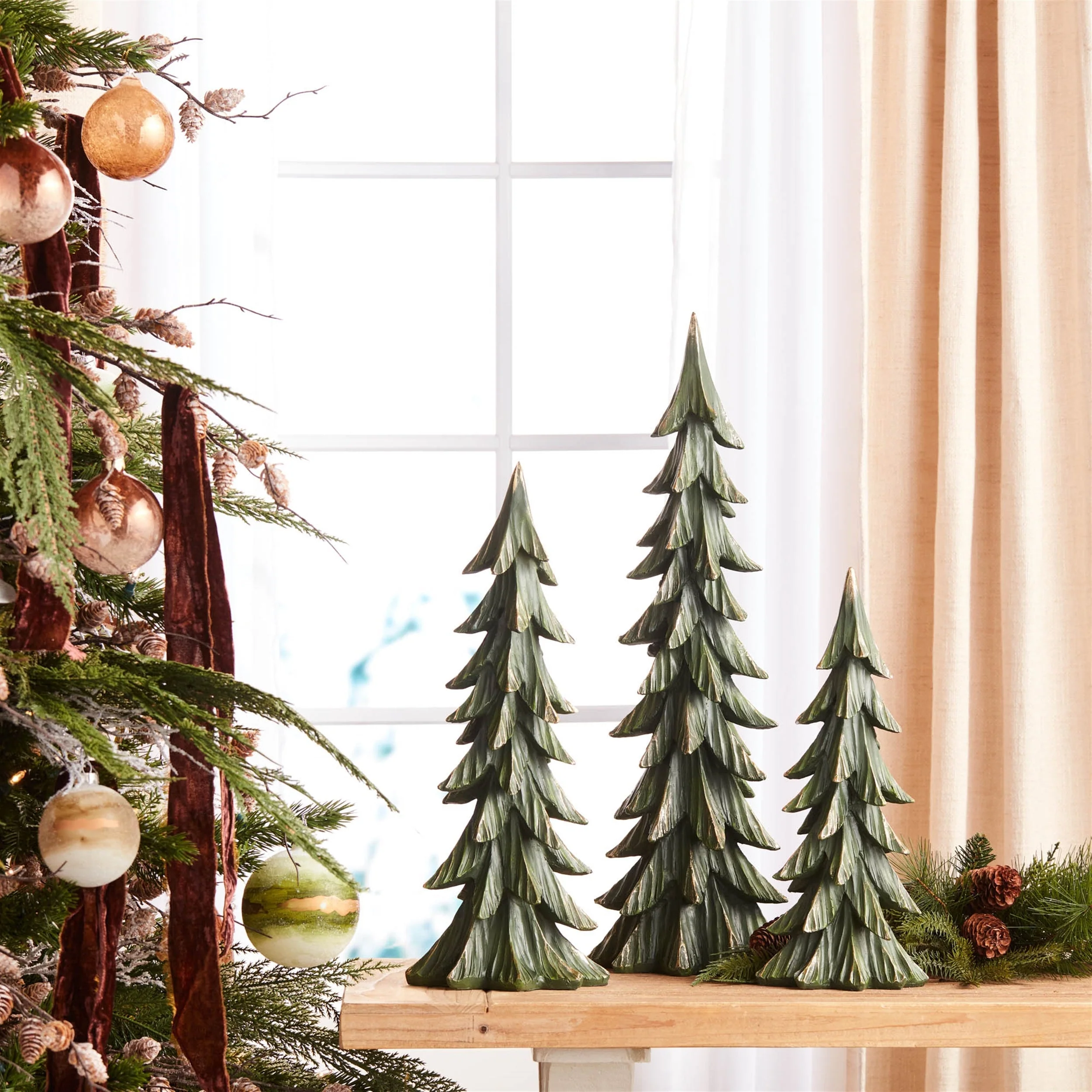 Holiday Pine Tree (Set of 3) - Image 4