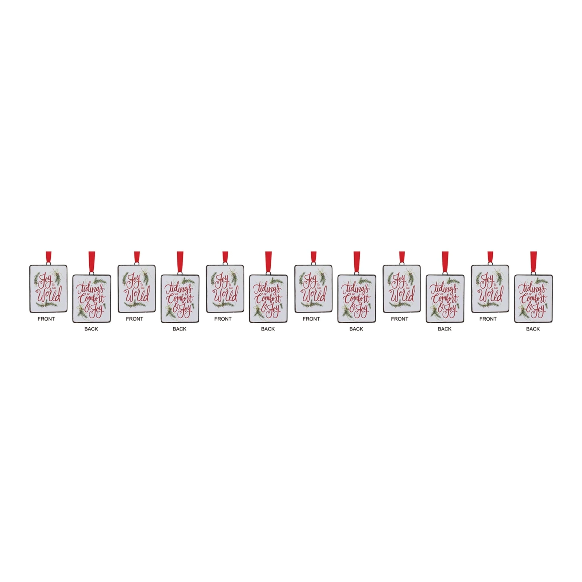 Holiday Sentiment Ornament (Set of 12) - Image 5