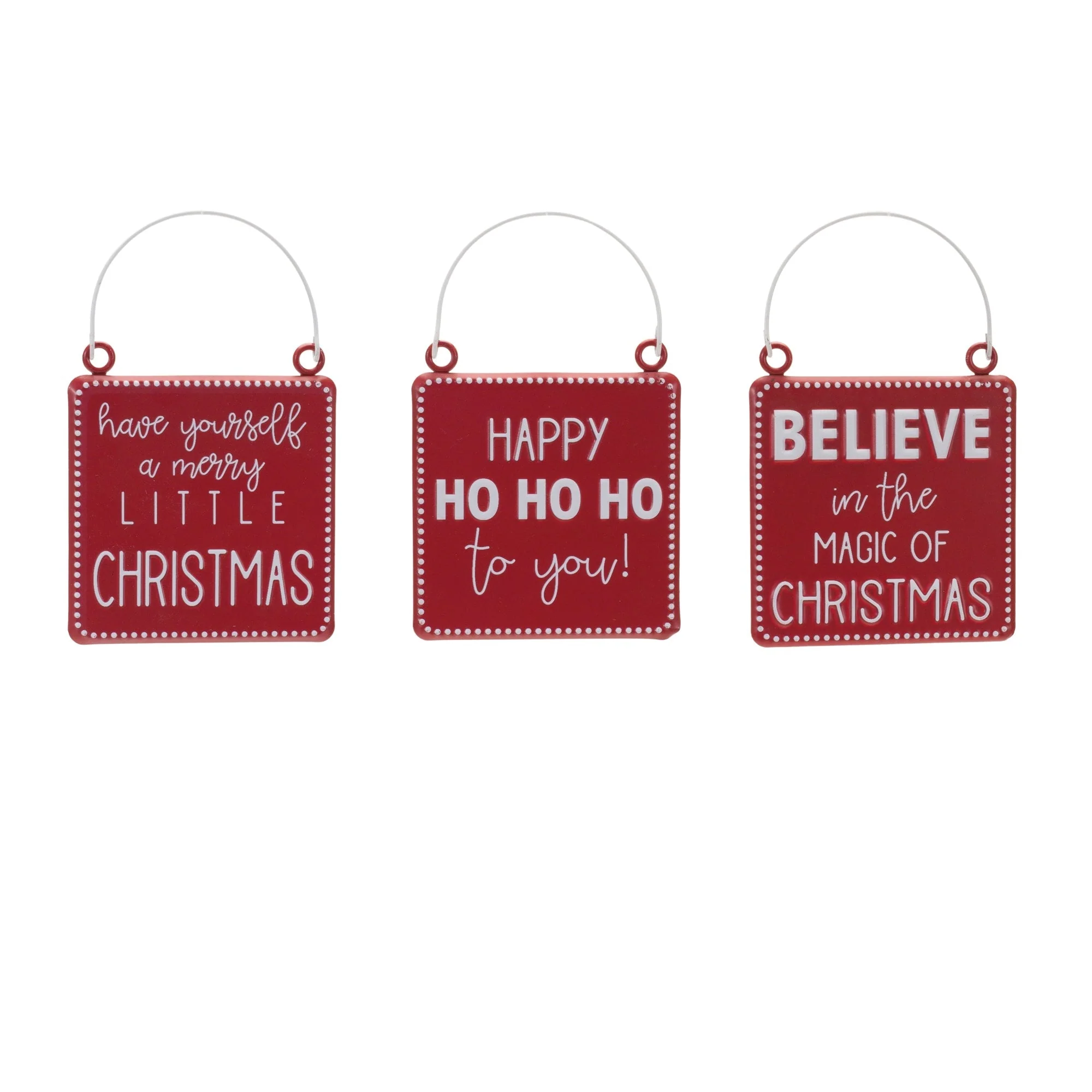Holiday Sentiment Ornament (Set of 6) - Image 2