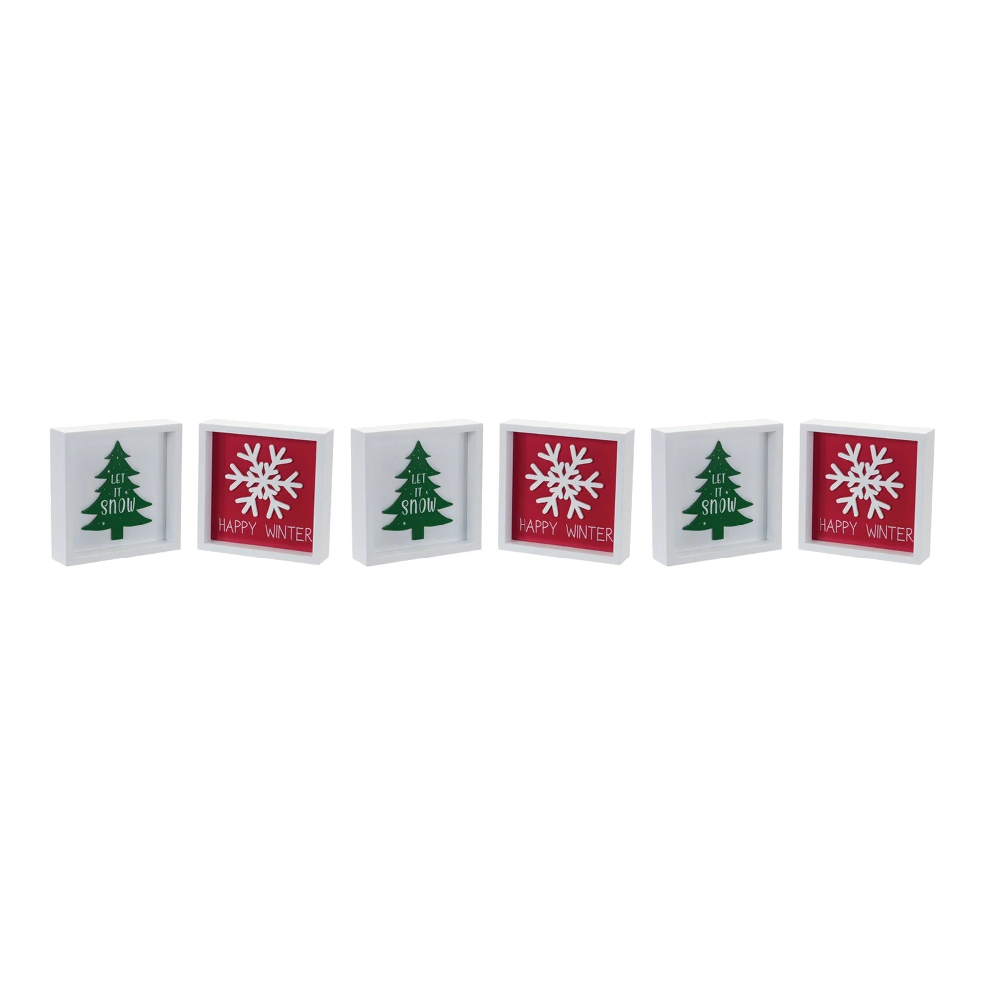 Holiday Sentiment Sign (Set of 6) - Image 4