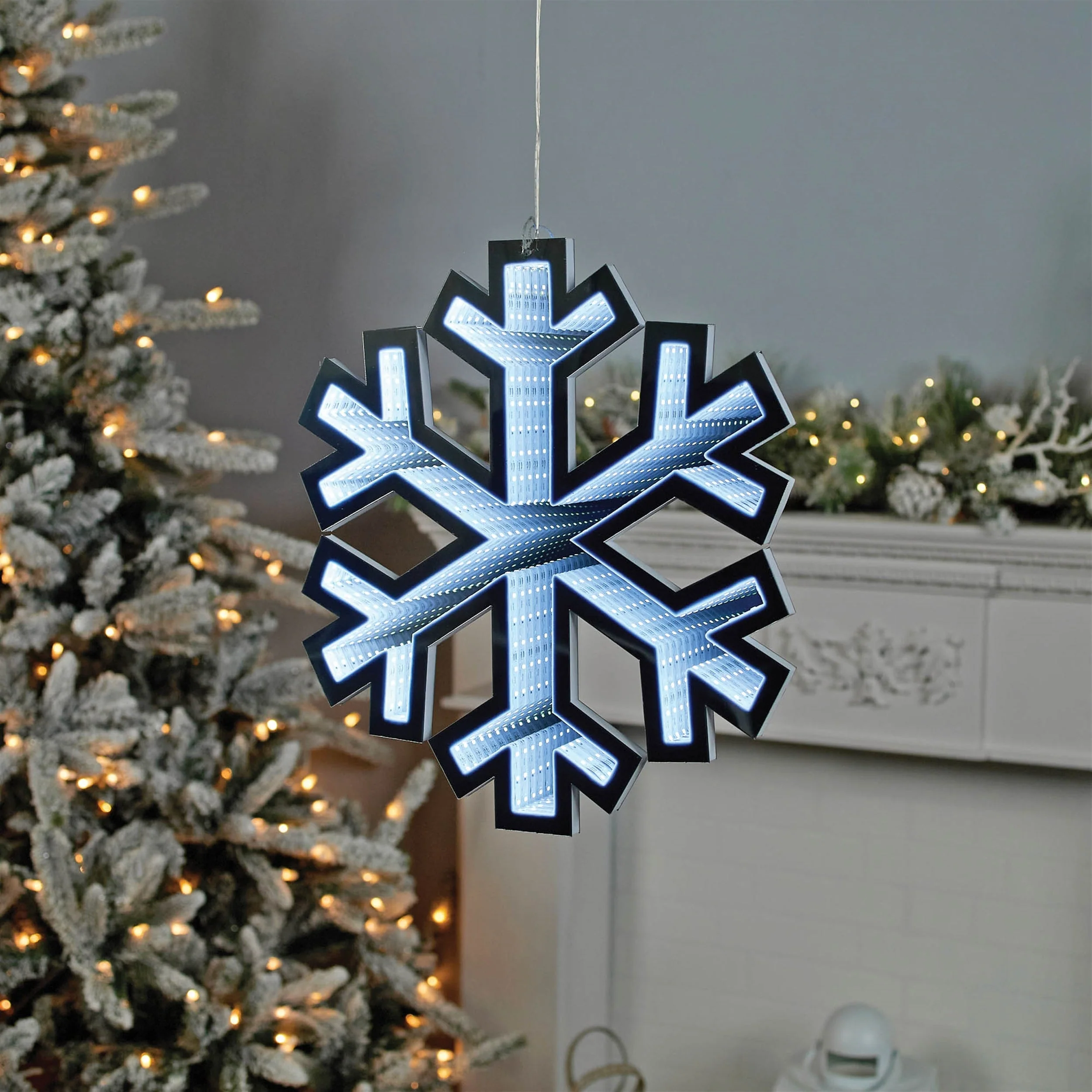 Holiday Snowflake Ekkolight 15.75"H - Image 2