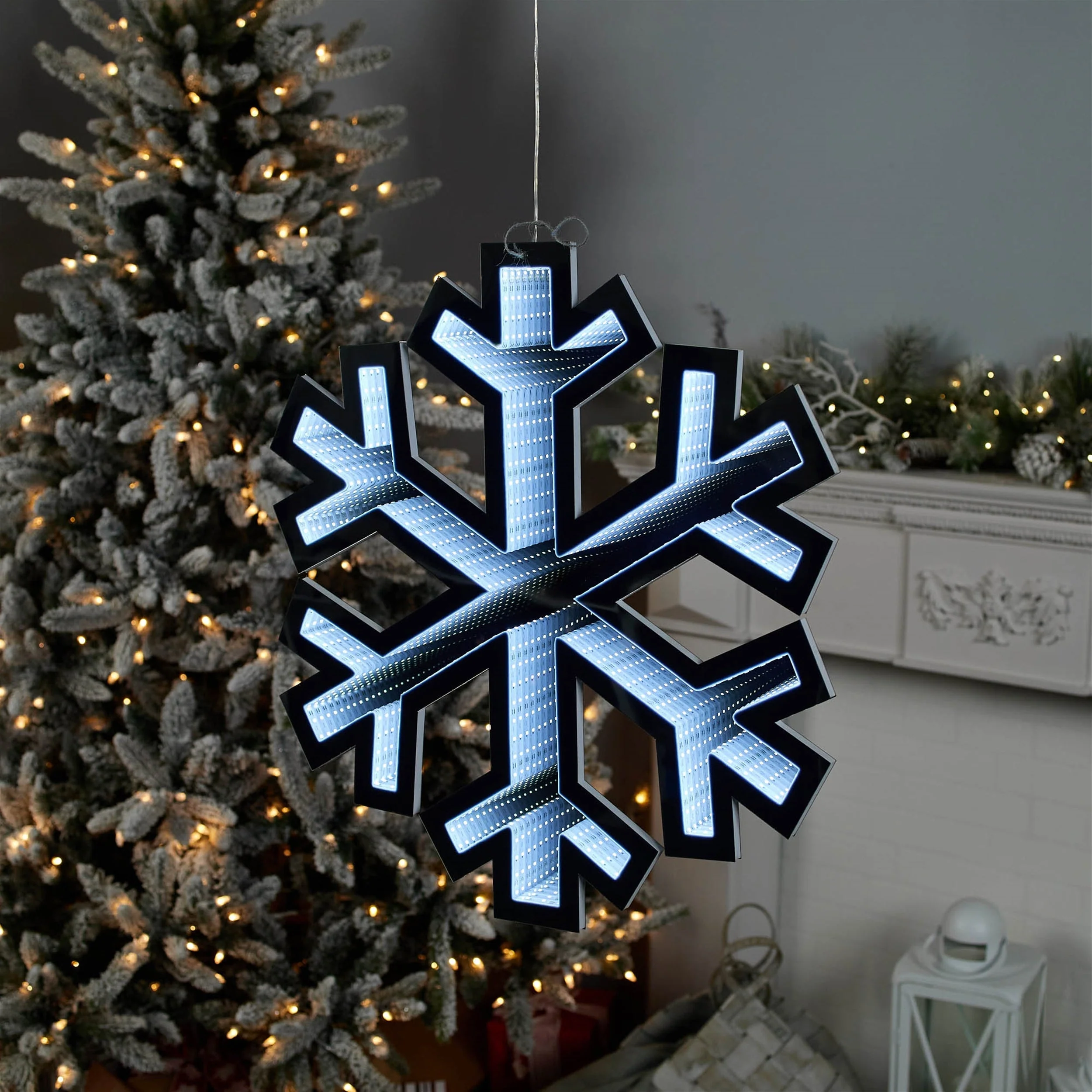 Holiday Snowflake Ekkolight 23.5"H - Image 2